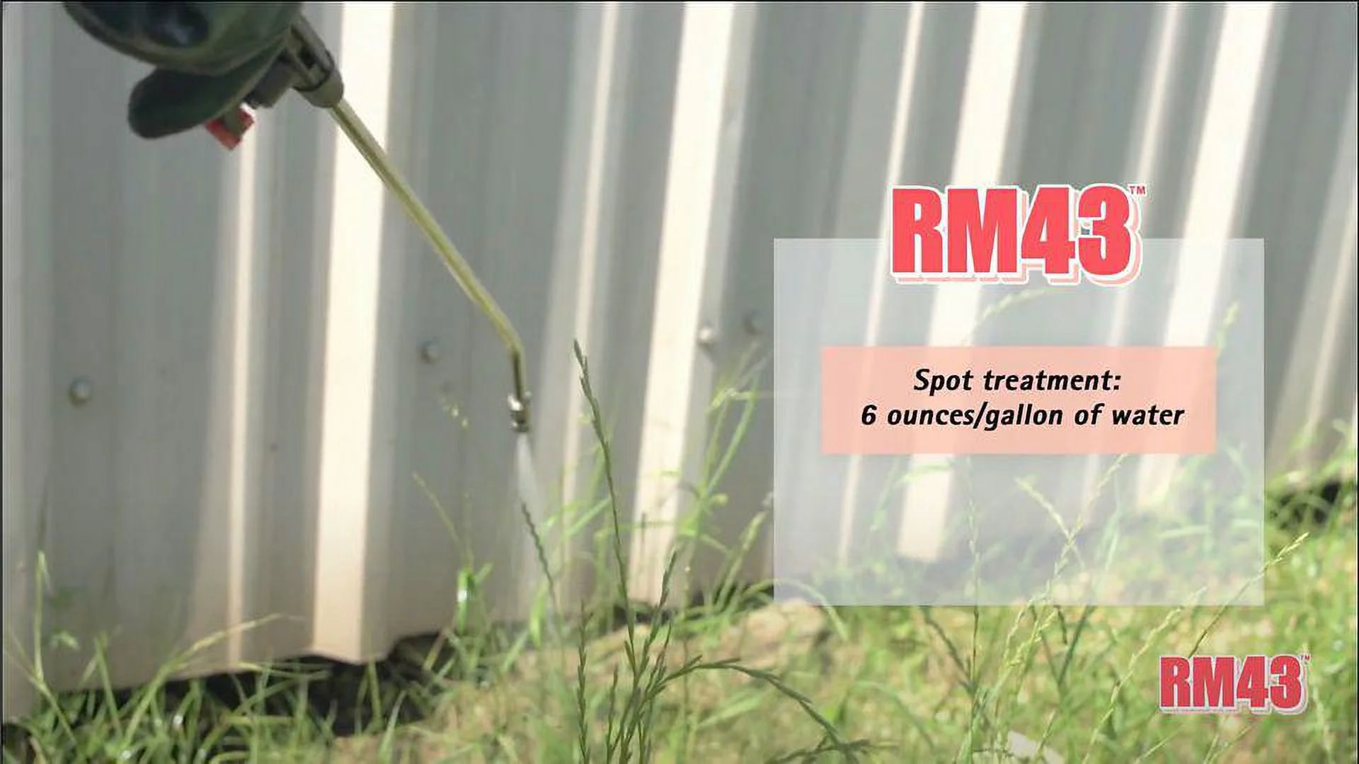 RM43 Total Vegetation Control, (128 oz) - 1 Gallon