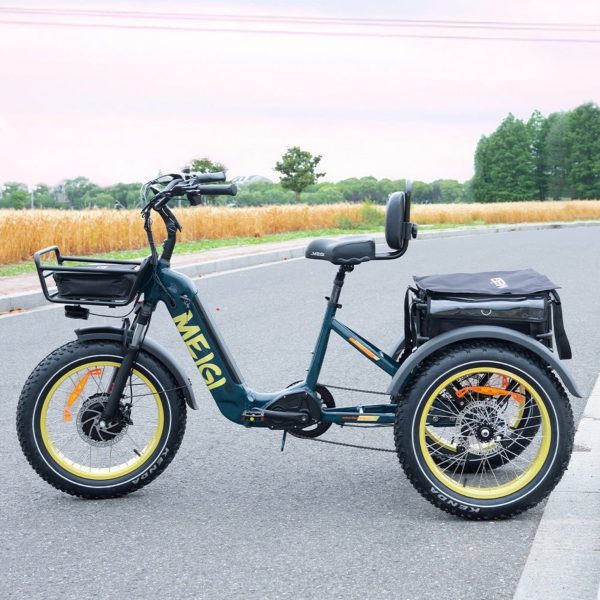 SILVERADO 20 48V/14AH 750W Tricycle électrique pliable à gros pneus, 150 kg (96817362)