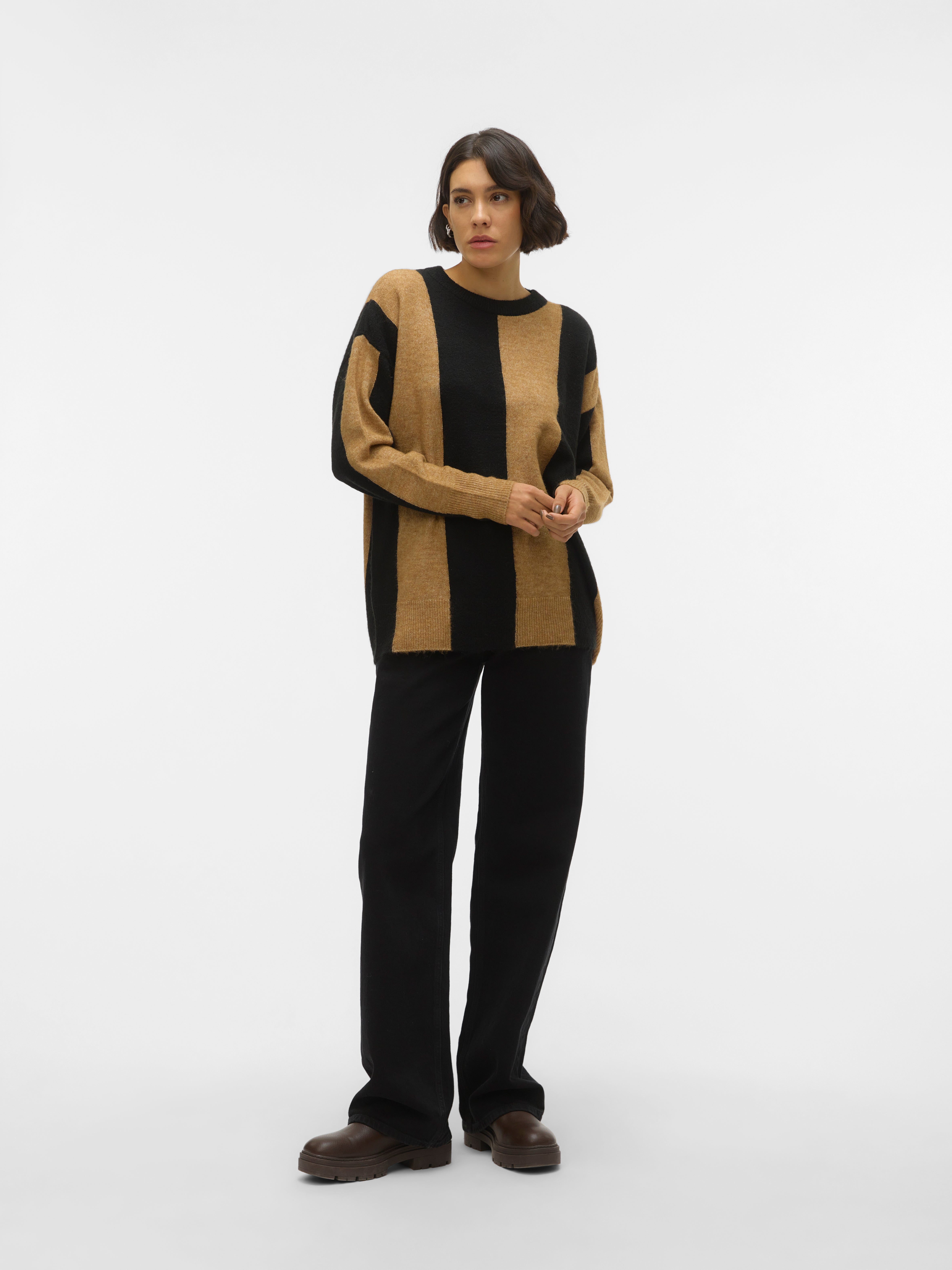 VERO MODA® VMFILUCASTRIPE Knitted pullover