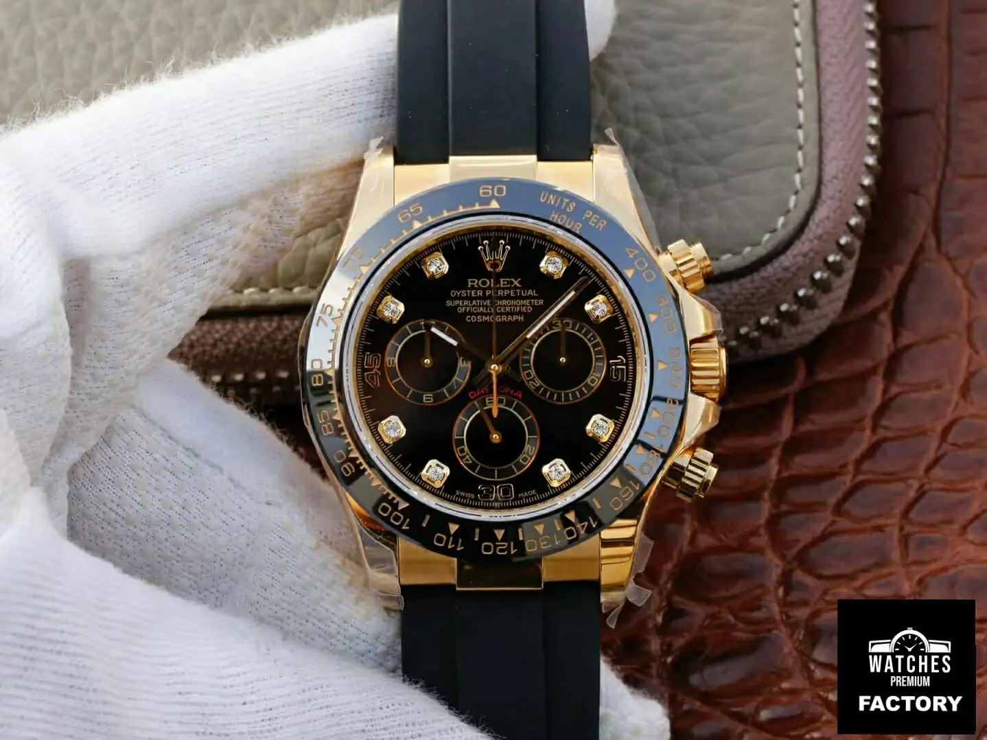 Rolex Daytona Cosmograph M116518ln-0046 JH Factory Stainless Steel Bezel