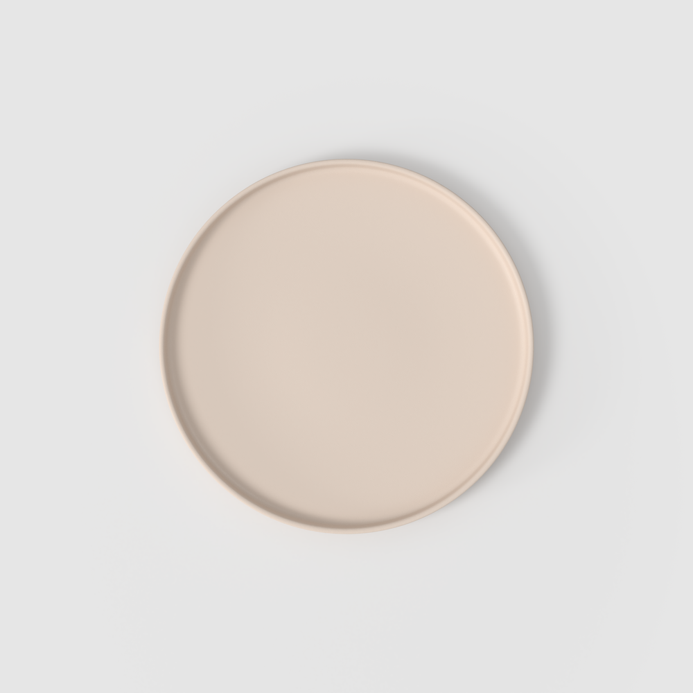 La Boule Dinner plate - Beige, 9.4'', Premium Porcelain
