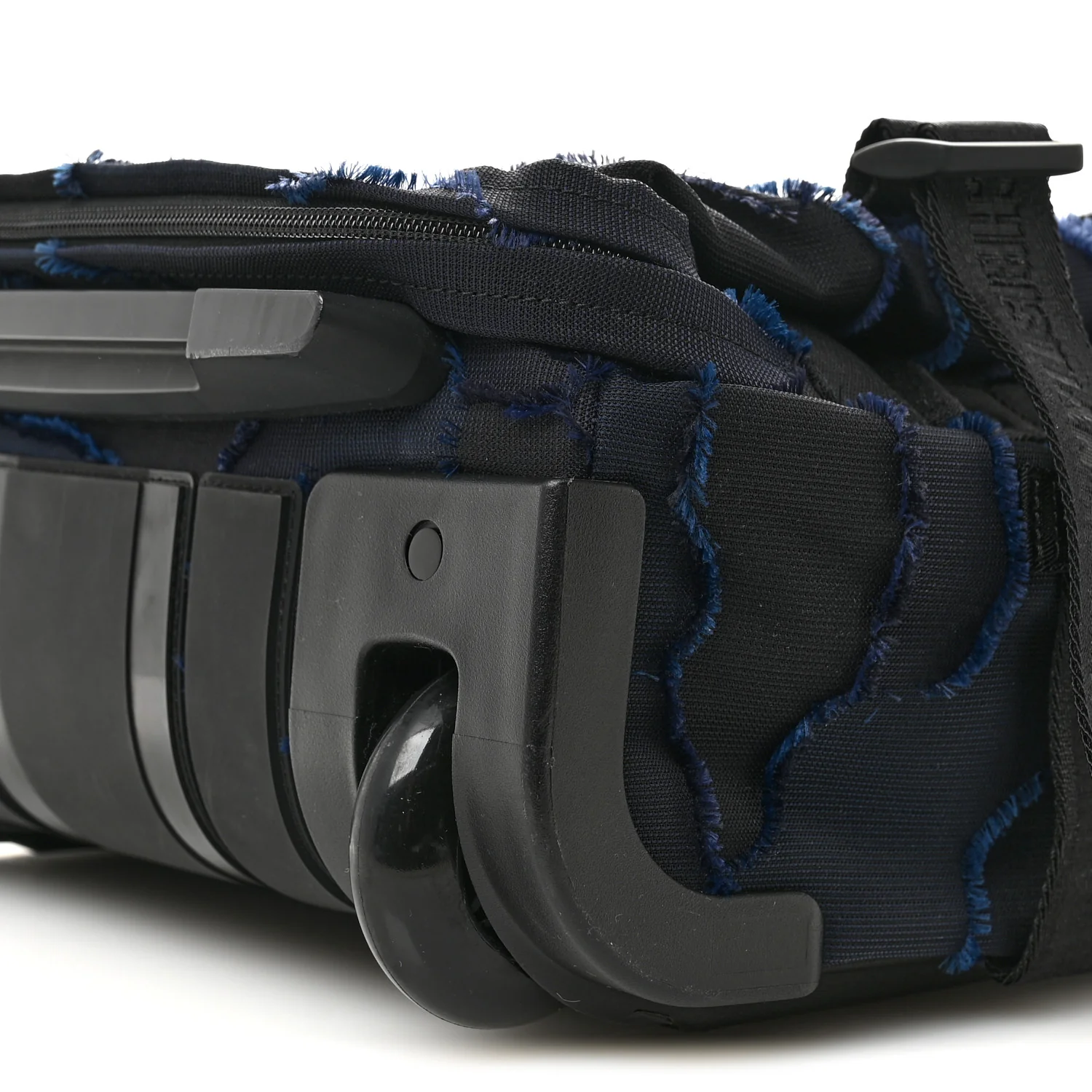 Canvas Small Diortravel Suitcase Blue Multicolor