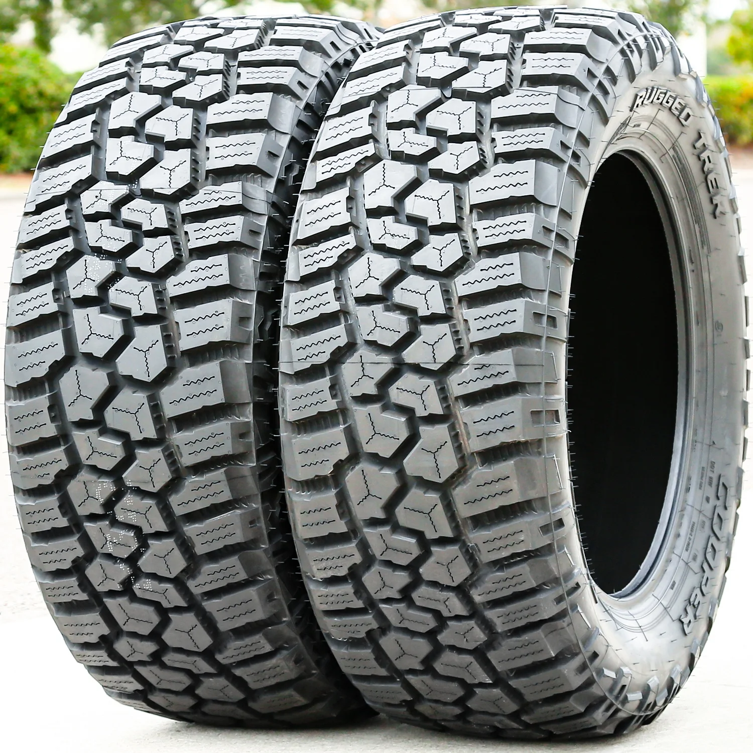 Set of 4 (FOUR) Cooper Discoverer Rugged Trek LT 275/70R18 Load E 10 Ply R/T Rugged Terrain Tires