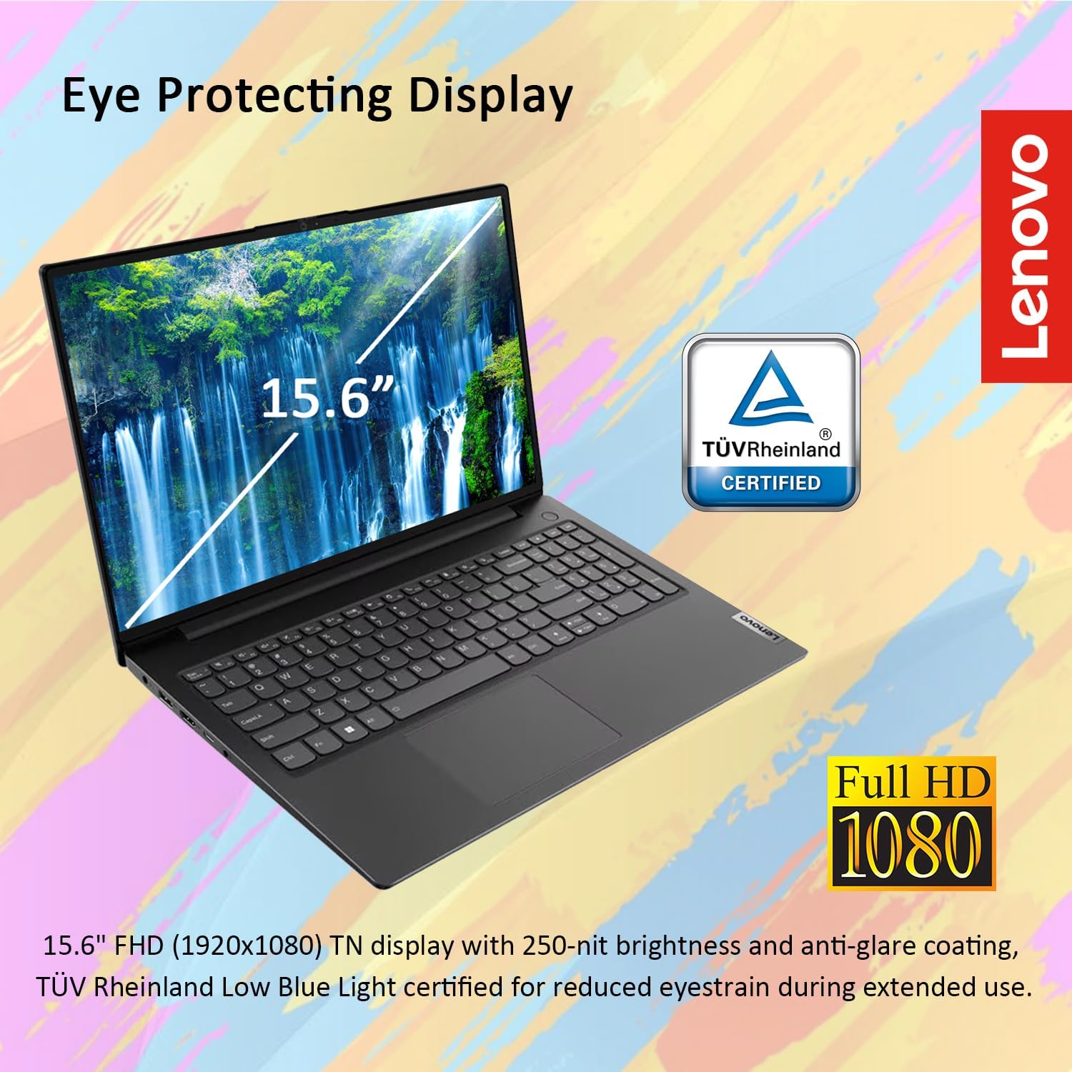 Lenovo V15 Business Laptop 2026 Edition  AMD Ryzen 3 7000-Series(Beat i7-1065G7)  15.6
