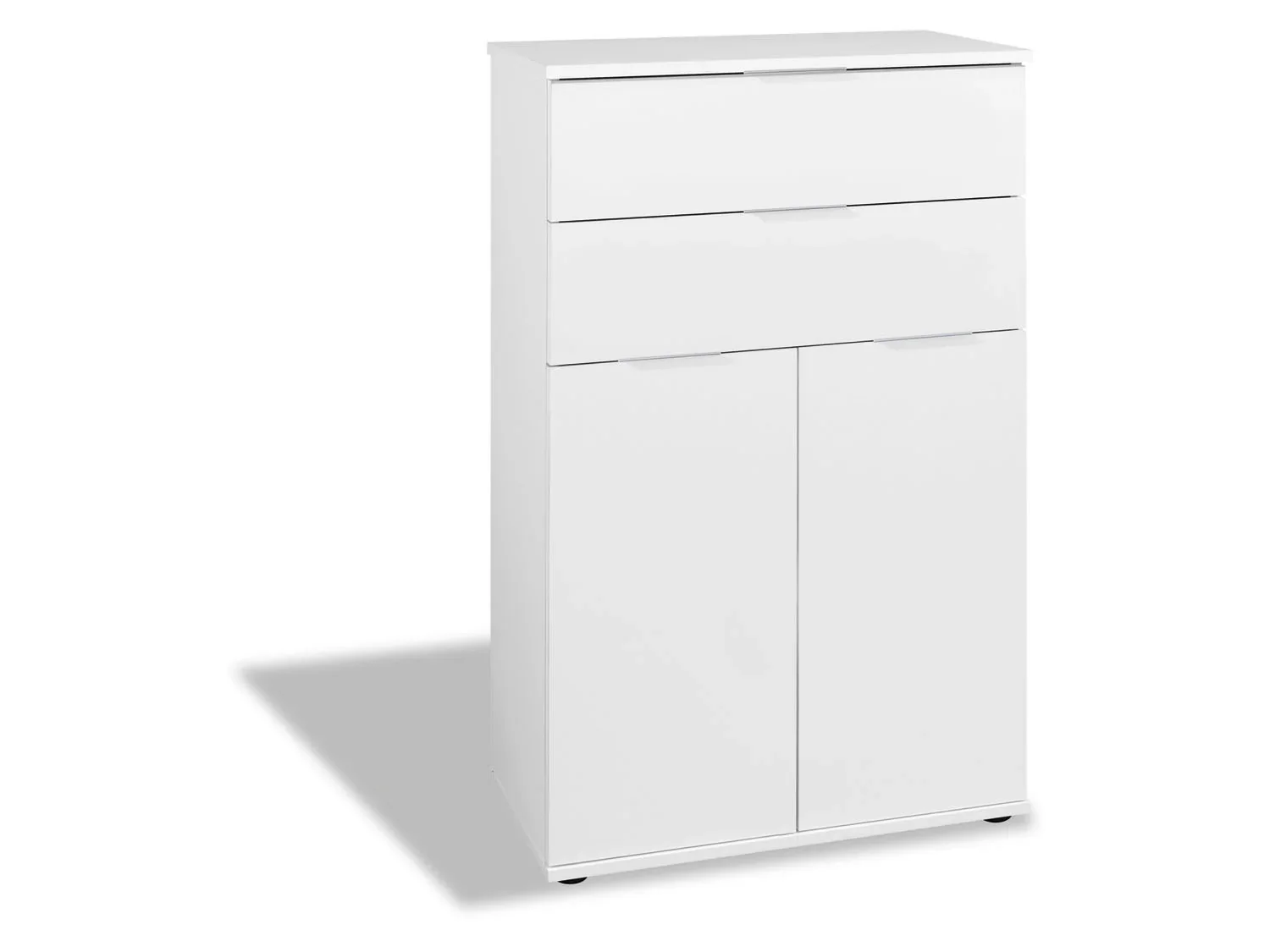 LIVARNO home Meuble bas Liverpool, 57,6 x 94,8 x 32,9 cm, blanc