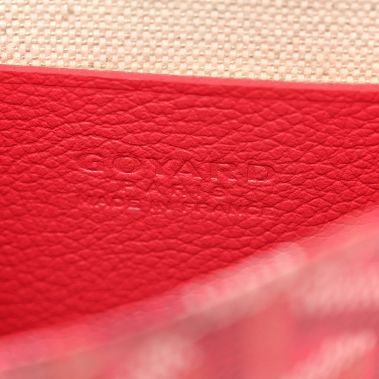 Goyardine Le Jardin Plumet Wallet Clutch Fuchsia