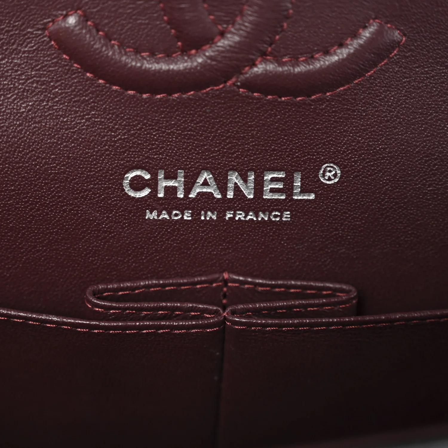 Caviar Quilted Small Double Flap Black