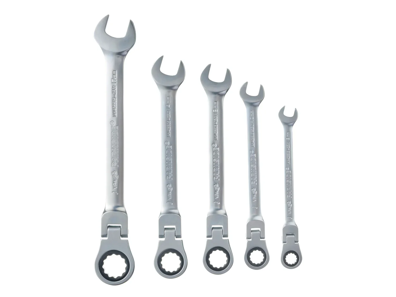 PARKSIDE Cls mixtes  cliquet, 5 pices