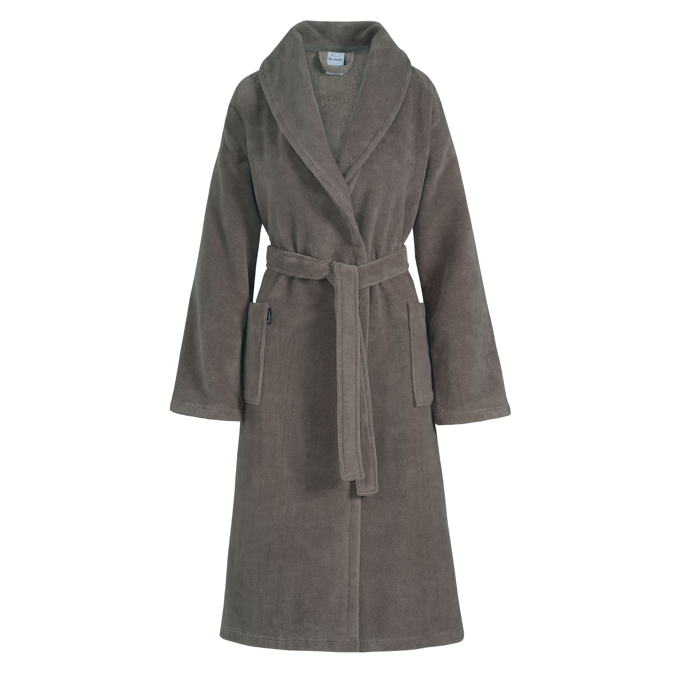 Beaumont Badjas Espresso   S   Bruin   Katoen   Polyester   Bamboe