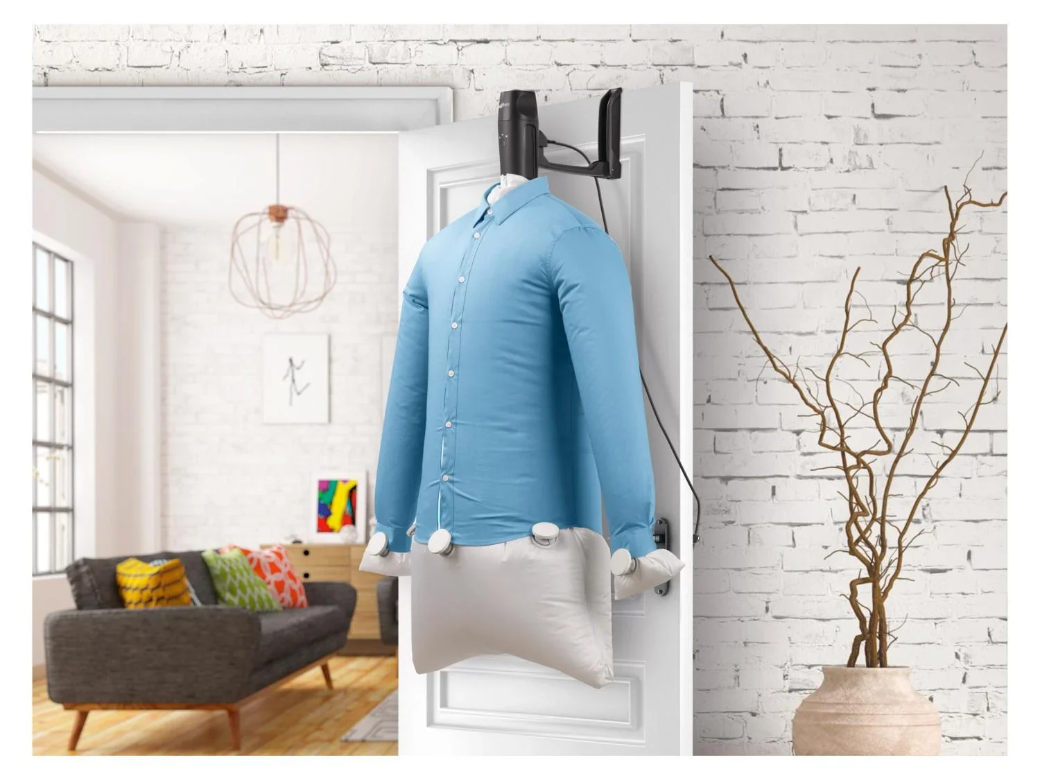 Cleanmaxx Cintre de repassage pour chemises