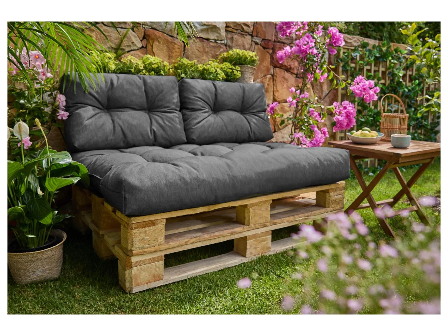 LIVARNO Coussins pour sige en palettes
