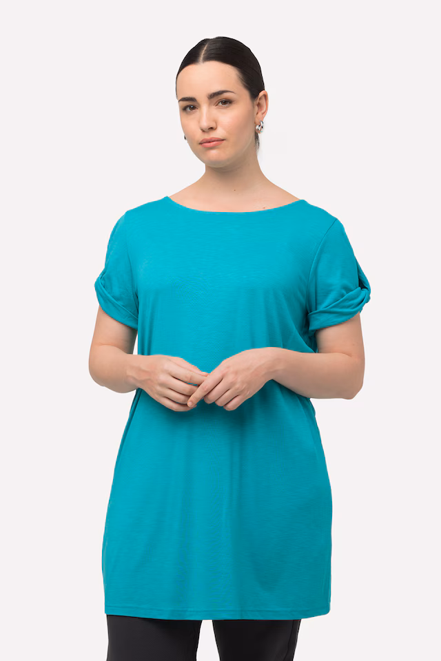 Cutout Detail  Short Sleeve Top