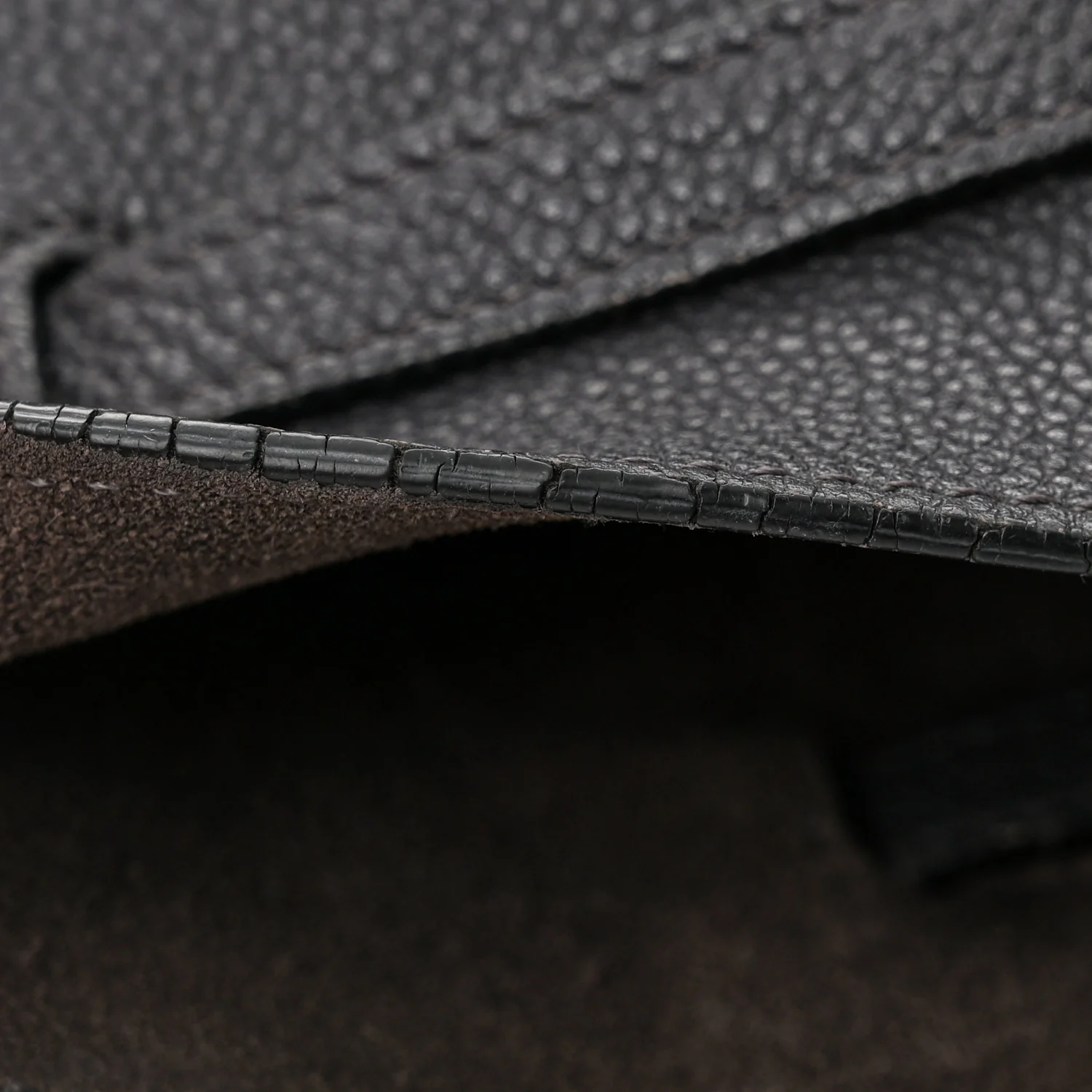 Soft Grained Calfskin Medium Belt Cabas Phantom Medium Grey