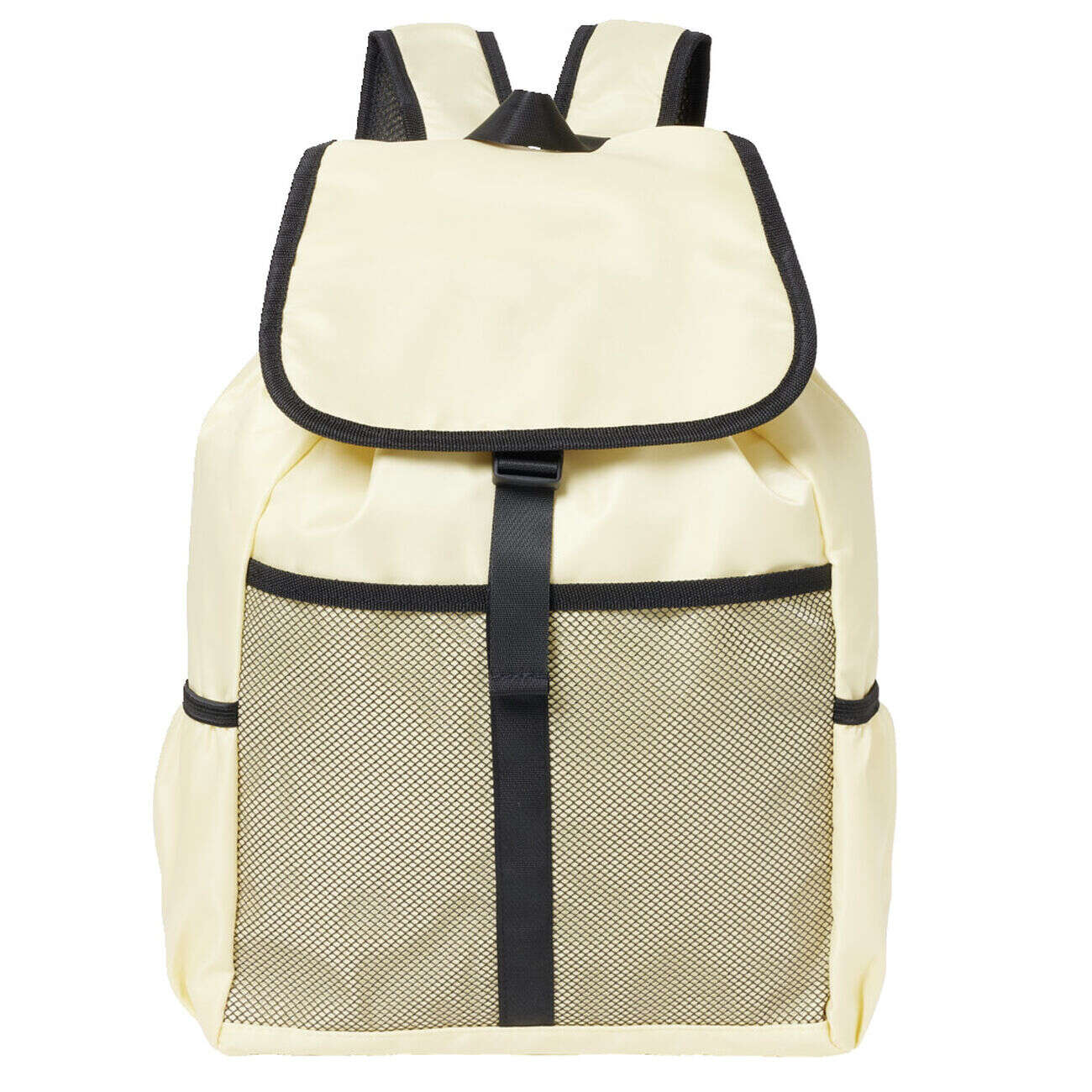 Sac à dos multipoches 28x13xH44cm (2 modèles jaune ou noir)