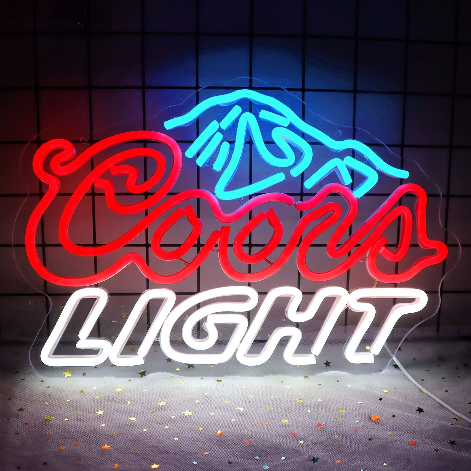 JFLLamp CRS Light Neon Signs for Wall Decor Neon Lights for Bedroom LED Business Signs Suitable for Man Cave Bar Pub Restaurant Christmas Gift Art