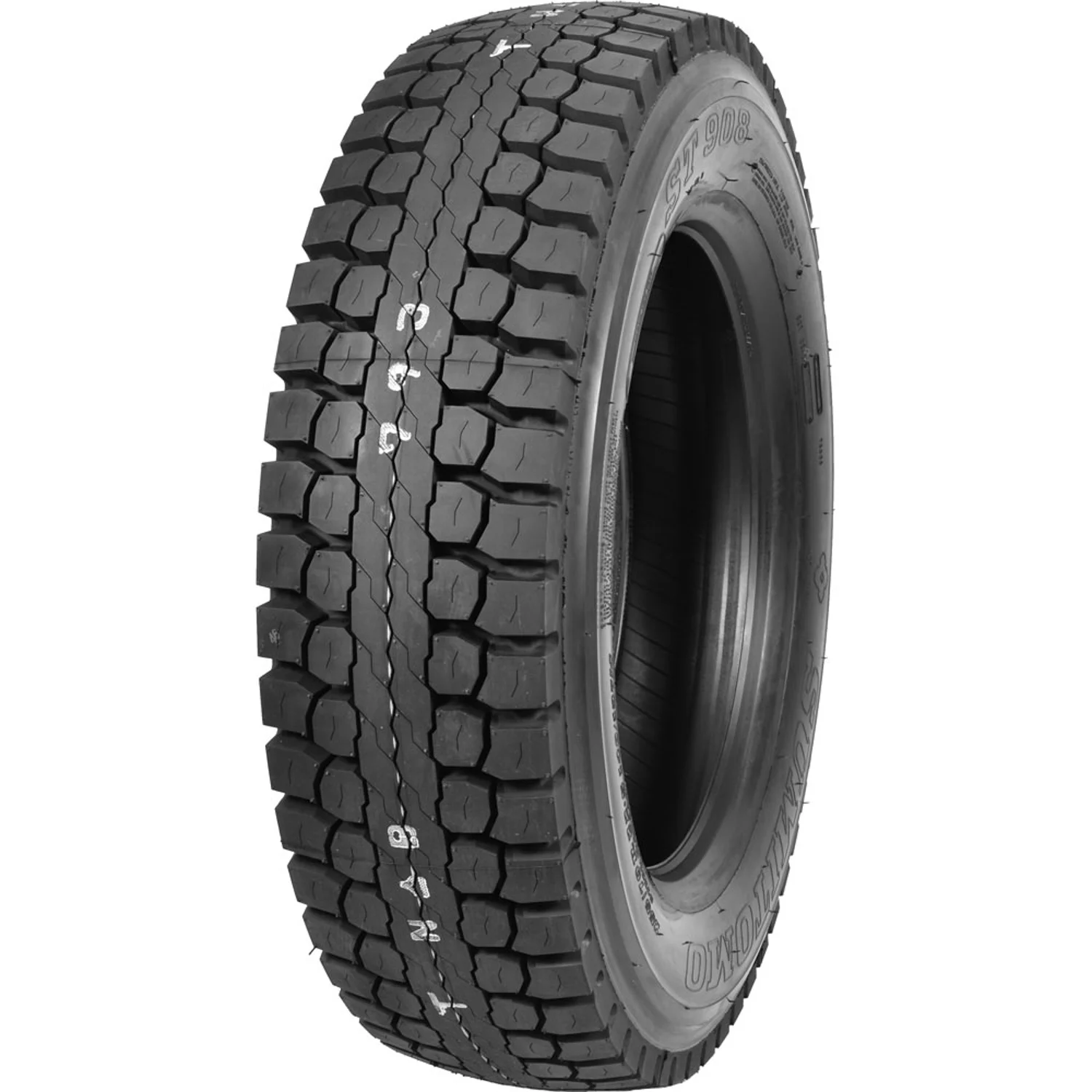 Sumitomo ST908 255/70R22.5 140/137M H 16 Ply Drive Commercial Tire