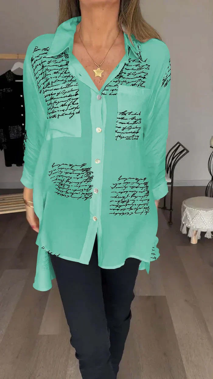 Monique - Blouse Élégante Printanière