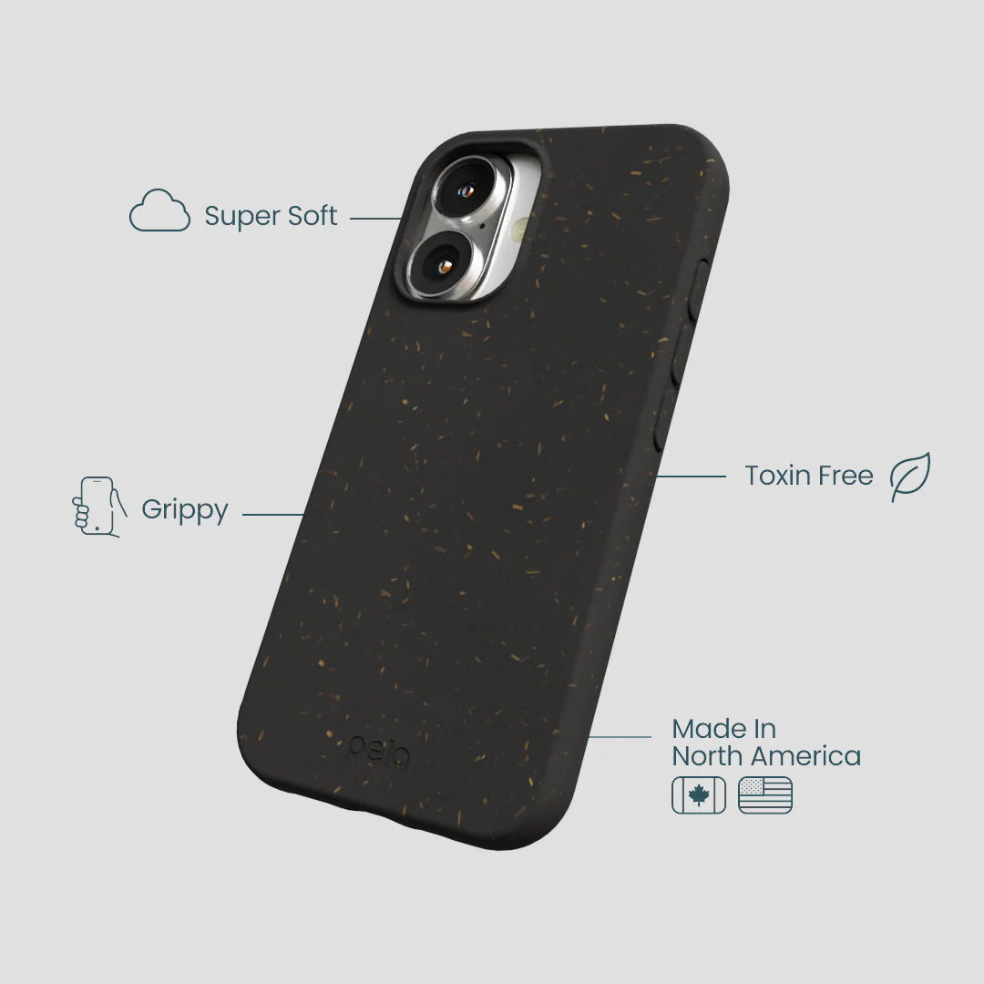 Black iPhone 16 Case