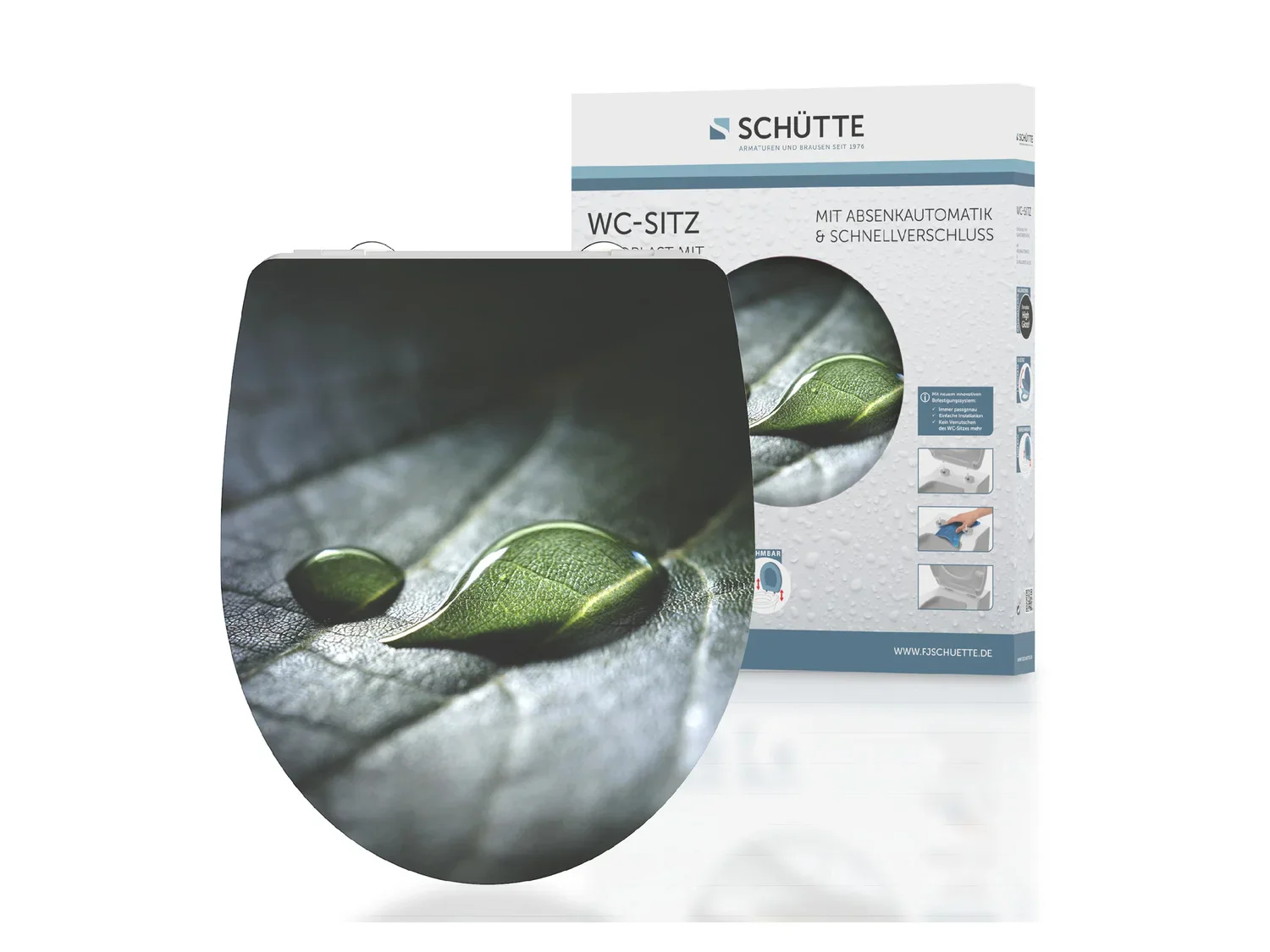 Schtte Abattant WC High Gloss, avec fermeture en douceur