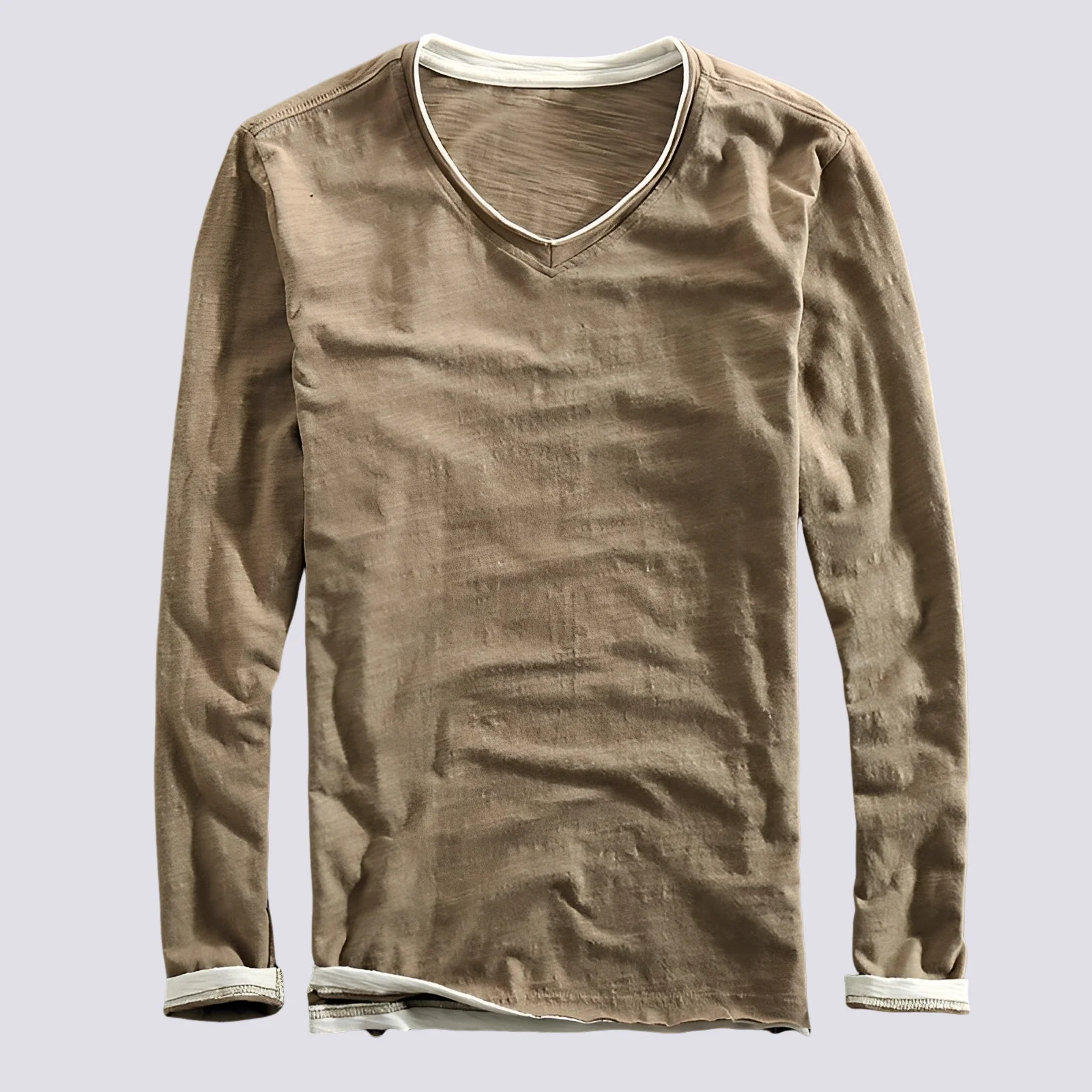 Jack - Chemise élégante à manches longues et usée