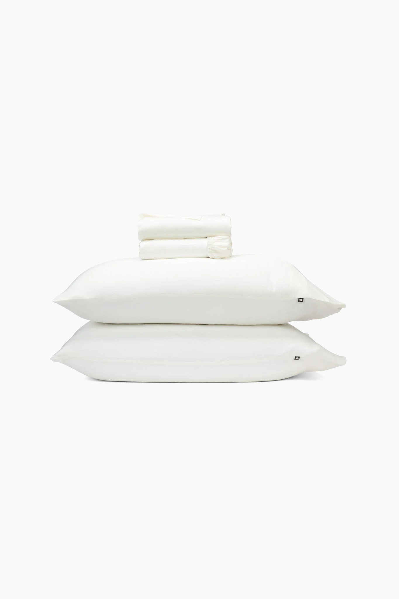 Bamboo Sateen Sheet Set in Shell