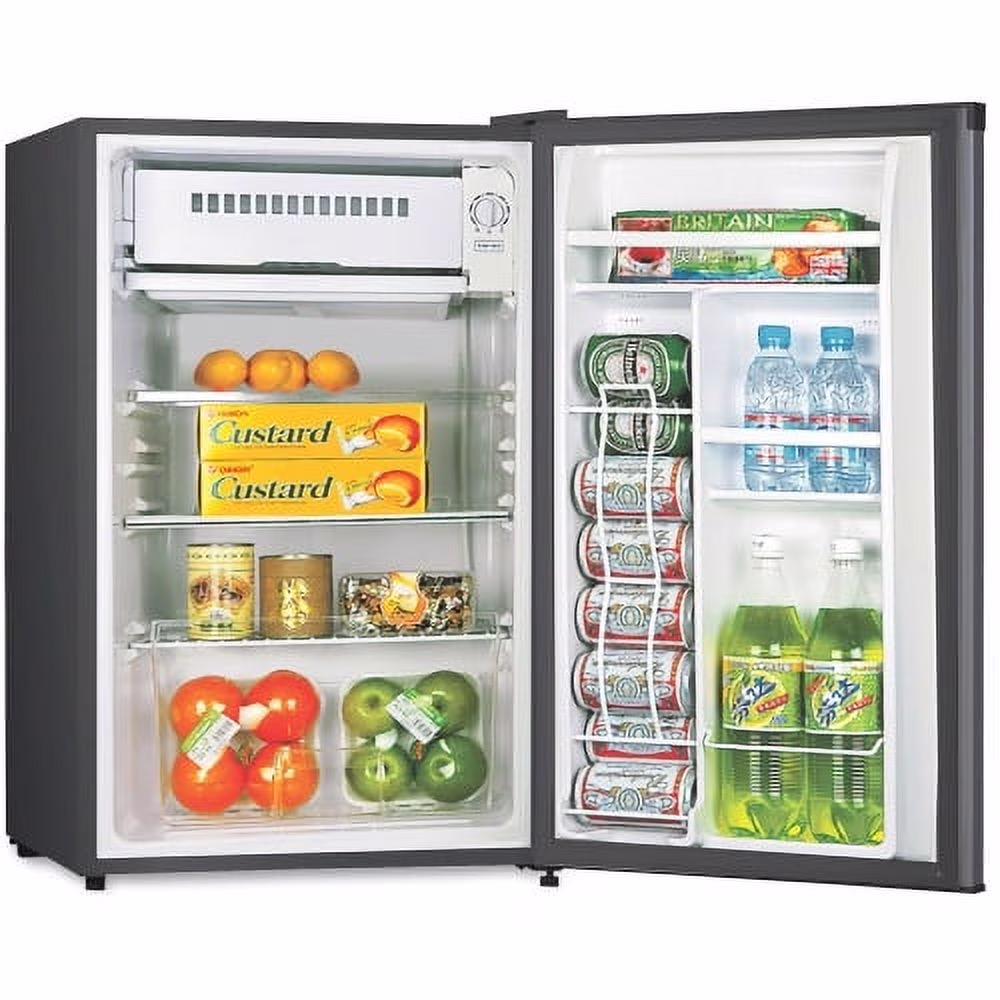 LLR72313, 3.2 cubic foot Compact Refrigerator, 1 Each, Black