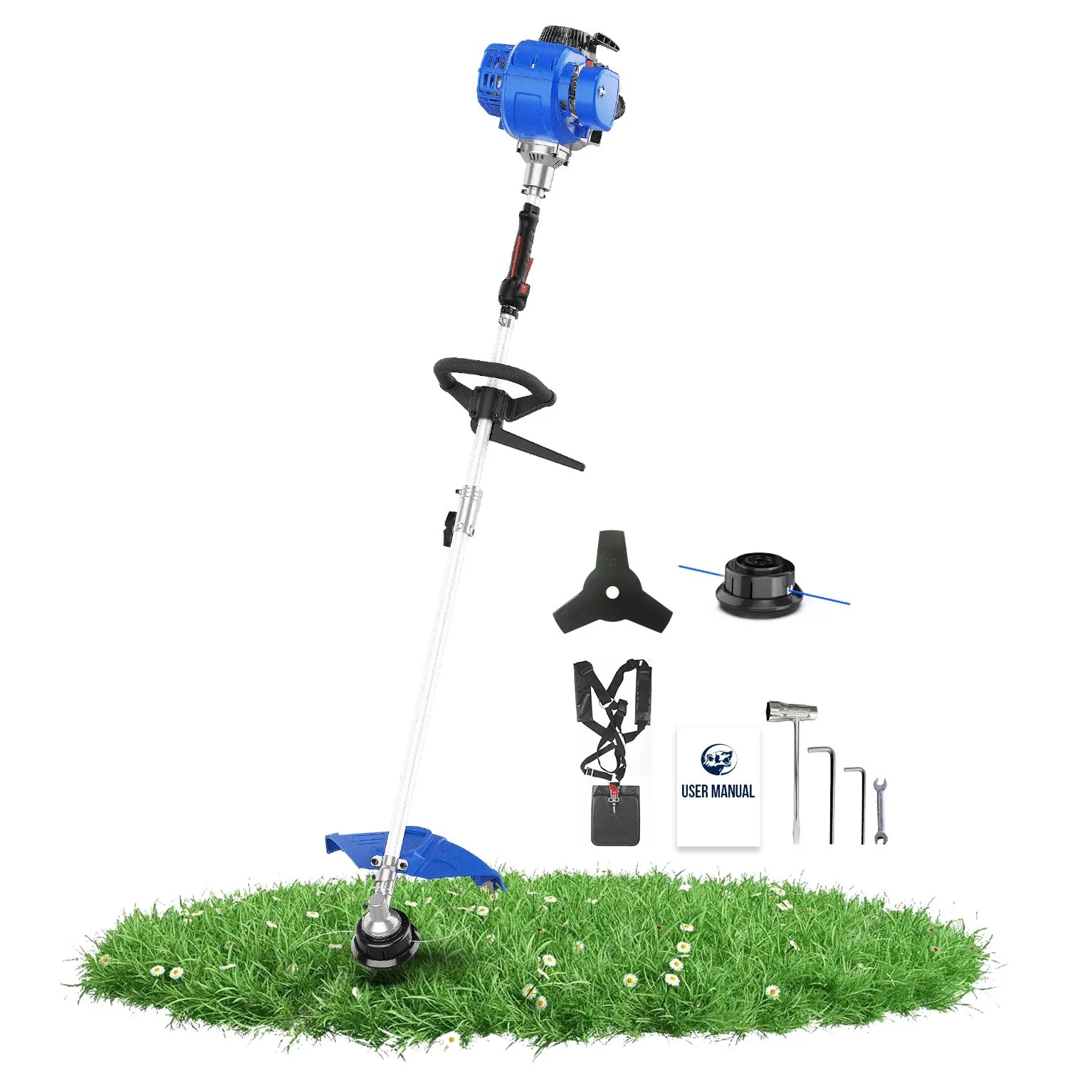 Weed Eater 31cc 17" Gas String Trimmer/Edger 4 Cycle with Brush Cutter - Image 6