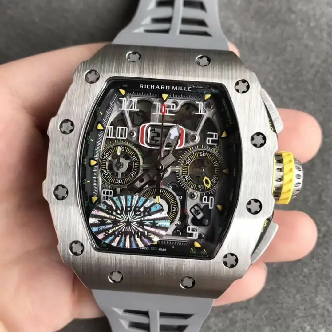 Richard Mille RM11-03 KV Factory Grey Strap