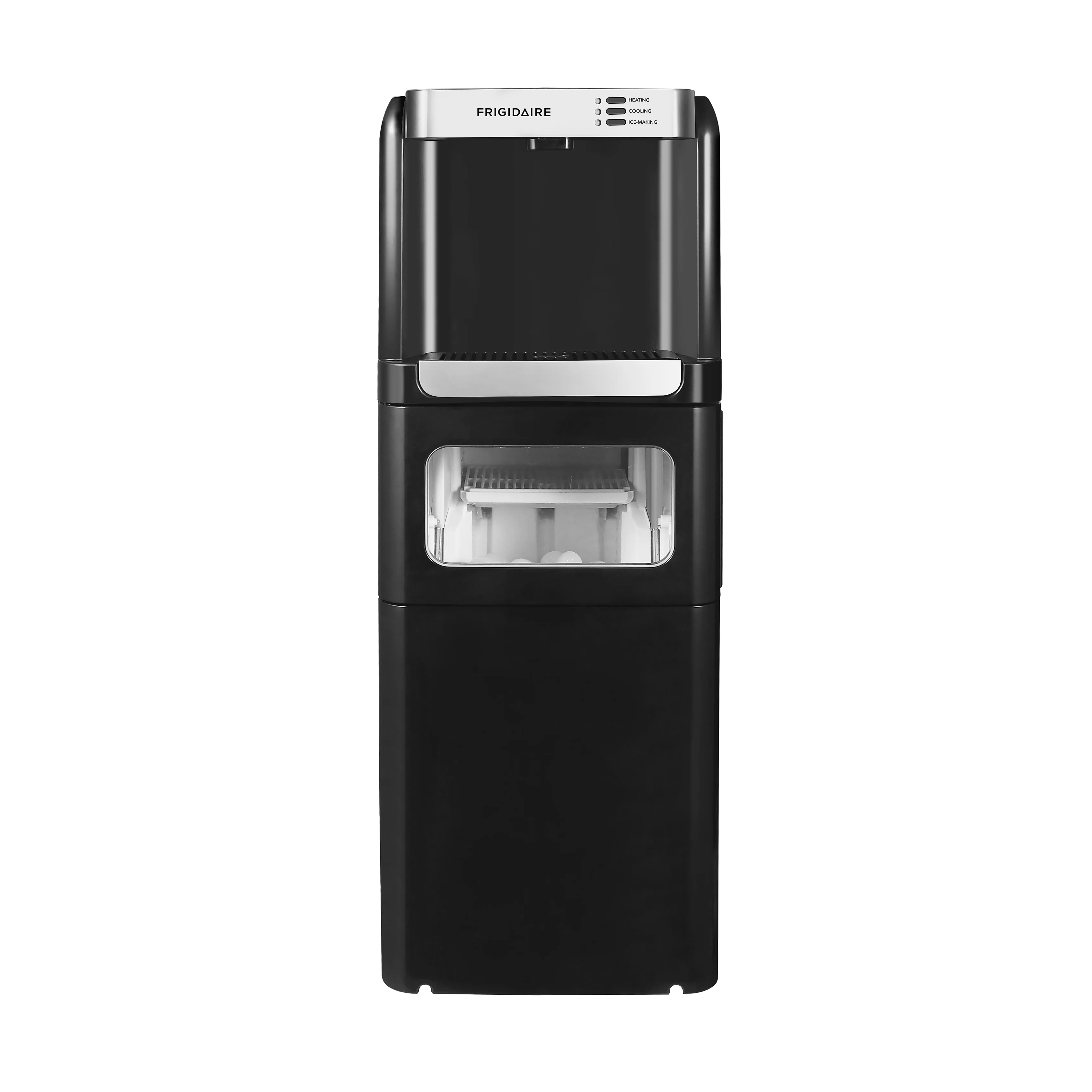 3-in-1 Water Cooler Dispenser with Built-in Ice Maker �?Hot Cold, 5 Gallon, Black - Image 6