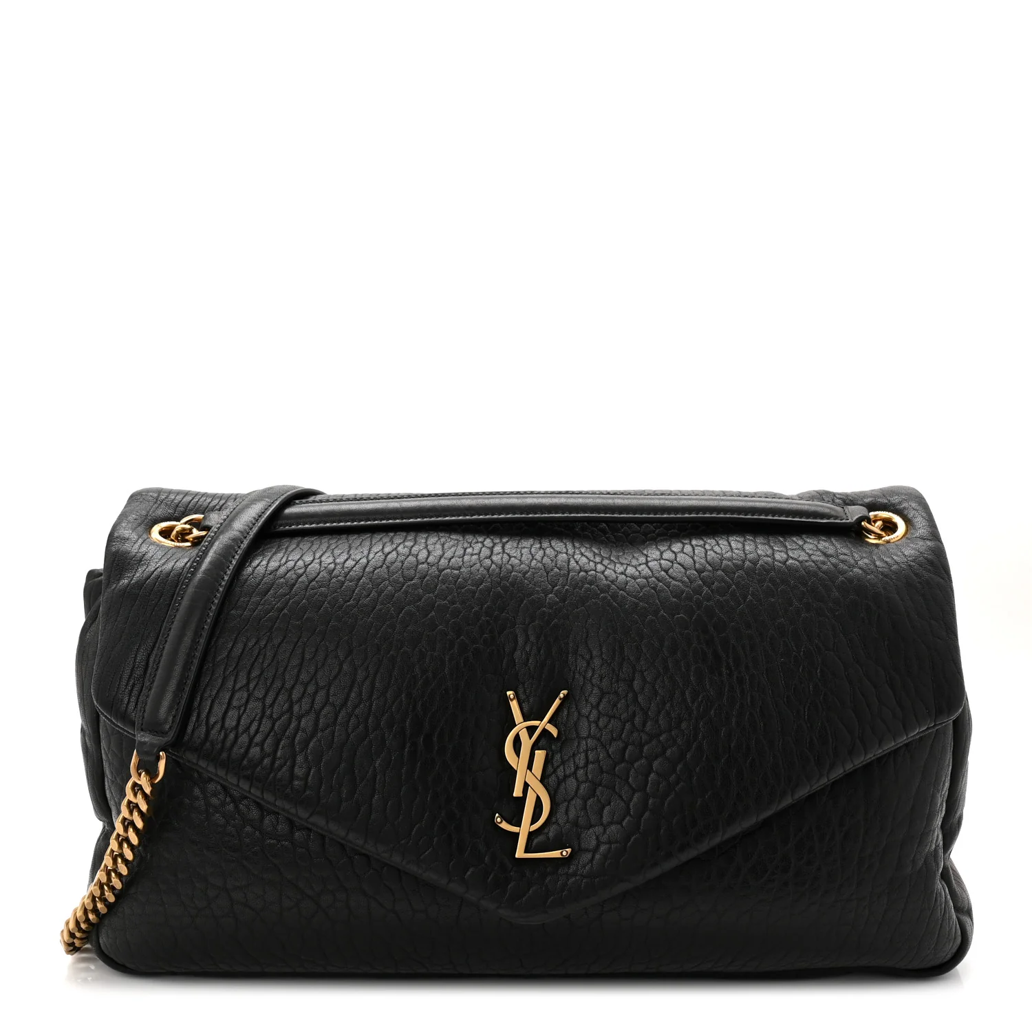 Grained Lambskin Large Calypso Black