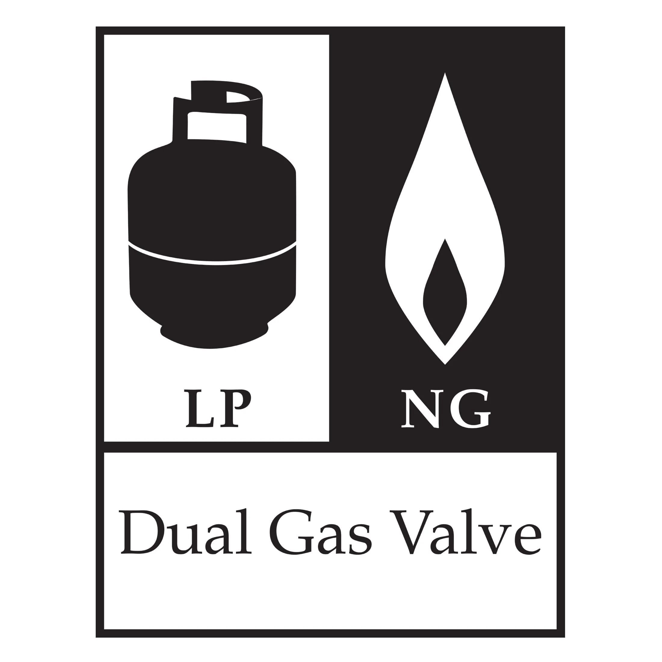 2-Burner Dual Fuel Gas Grill (Propane/Natural Gas) - Image 2