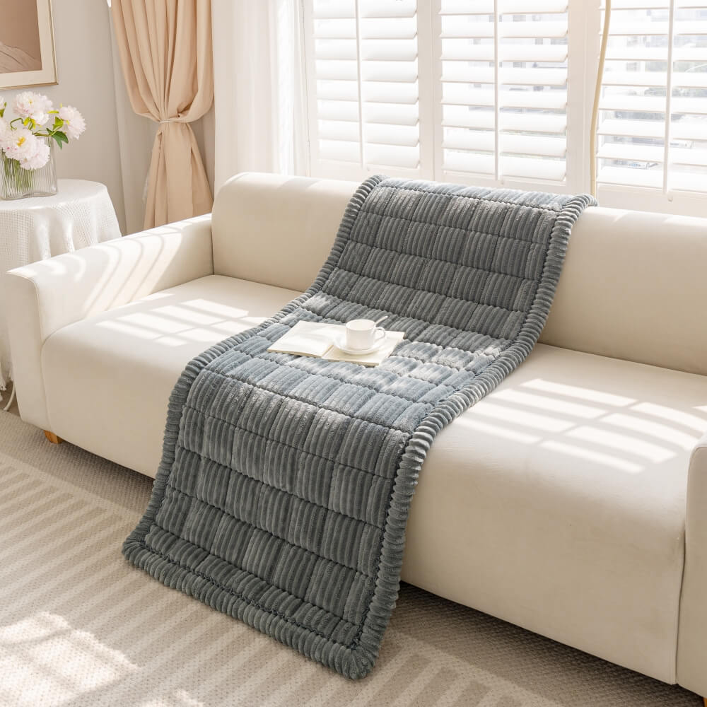 Waterproof Lazy Soft Flannel Breathable Pet Mat Non-slip Sectional Couch Cover