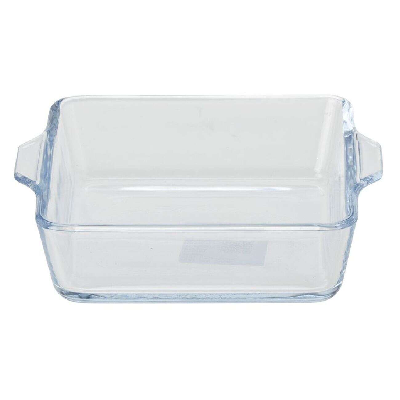 Mini plat en verre forme carré