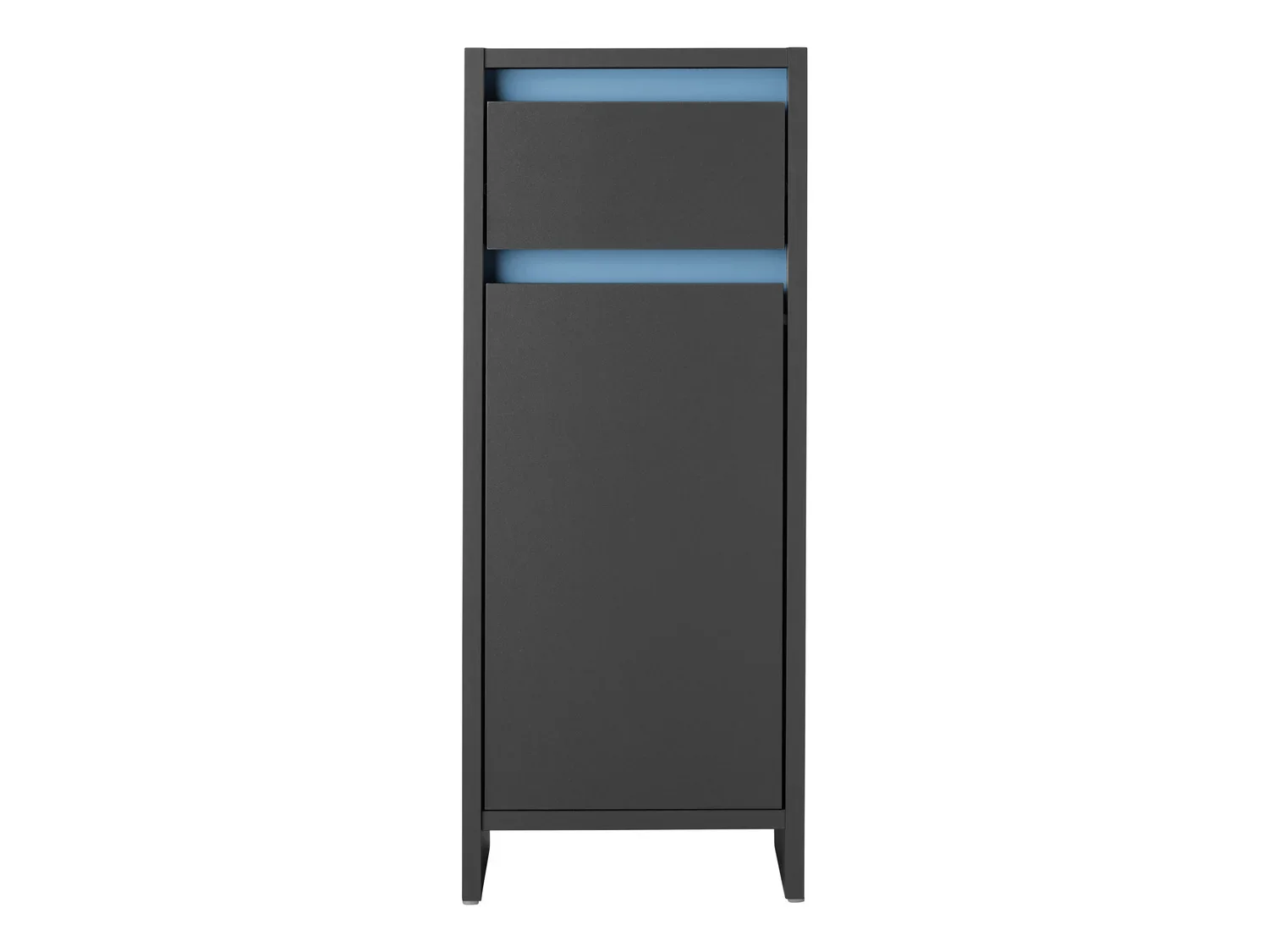 LIVARNO home Armoire latrale de salle de bains Oslo, 32 x 80 x 28 cm, anthracite