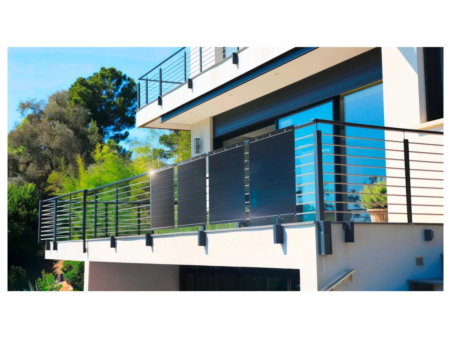 TRONIC Station solaire pour balcon TBKF 800 A1