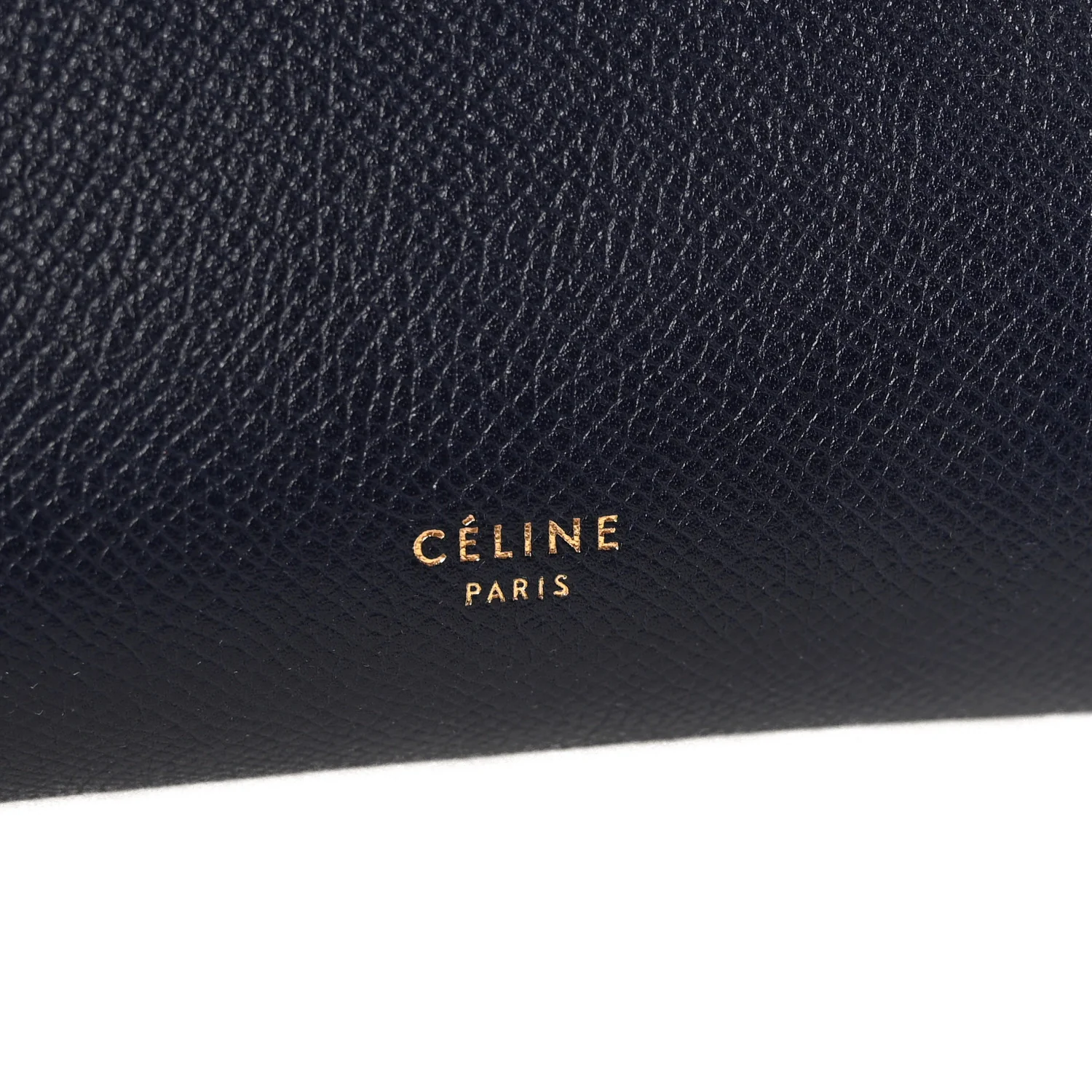 Grained Calfskin Micro Belt Bag Midnight