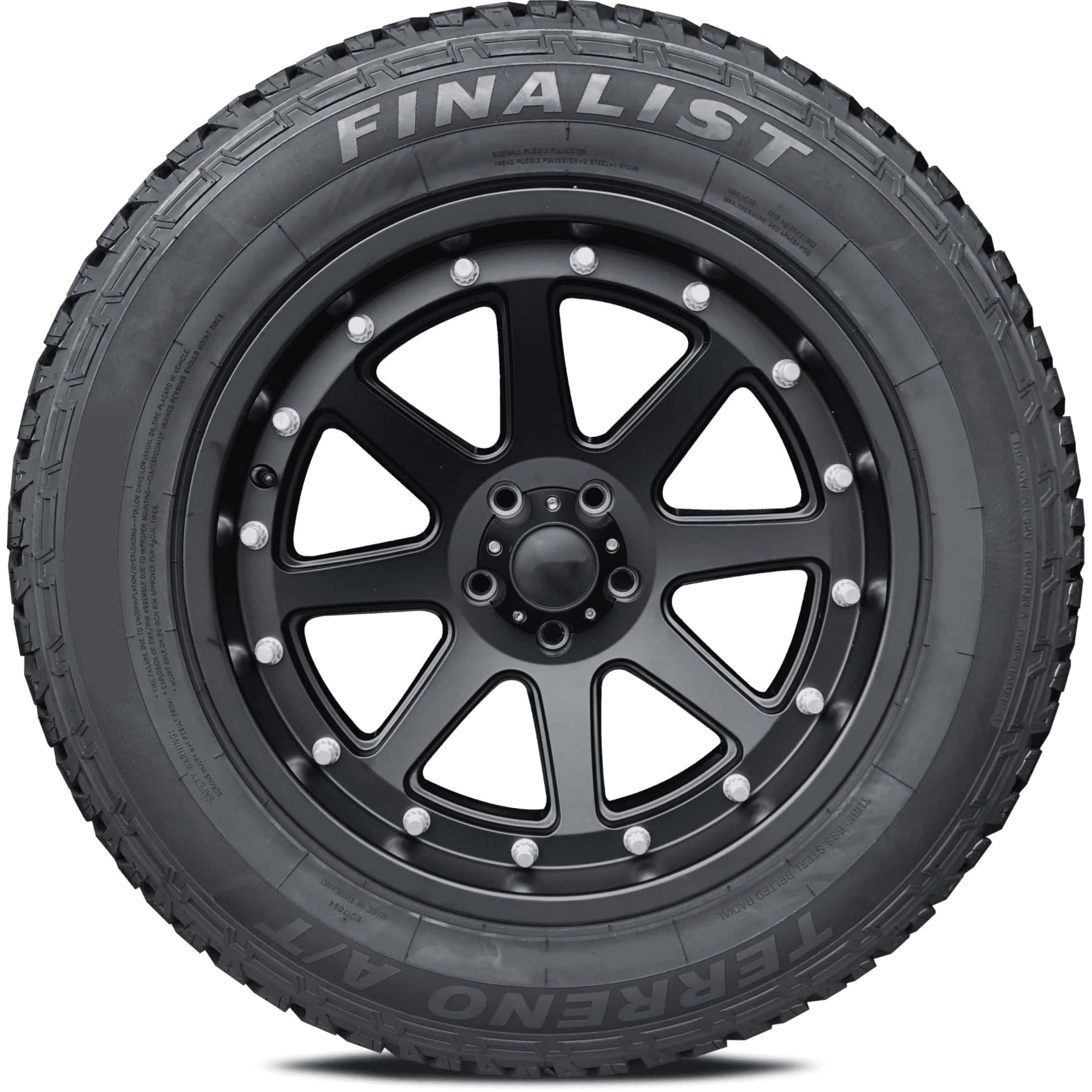 Pneu tout terrain toutes saisons 265/70R16 112T pour SUV et camionnettes (pneu seul)