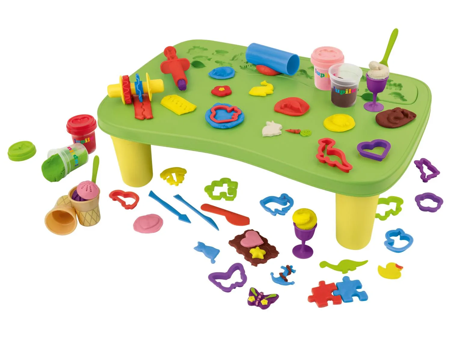lupilu Table de jeu pour pte  modeler