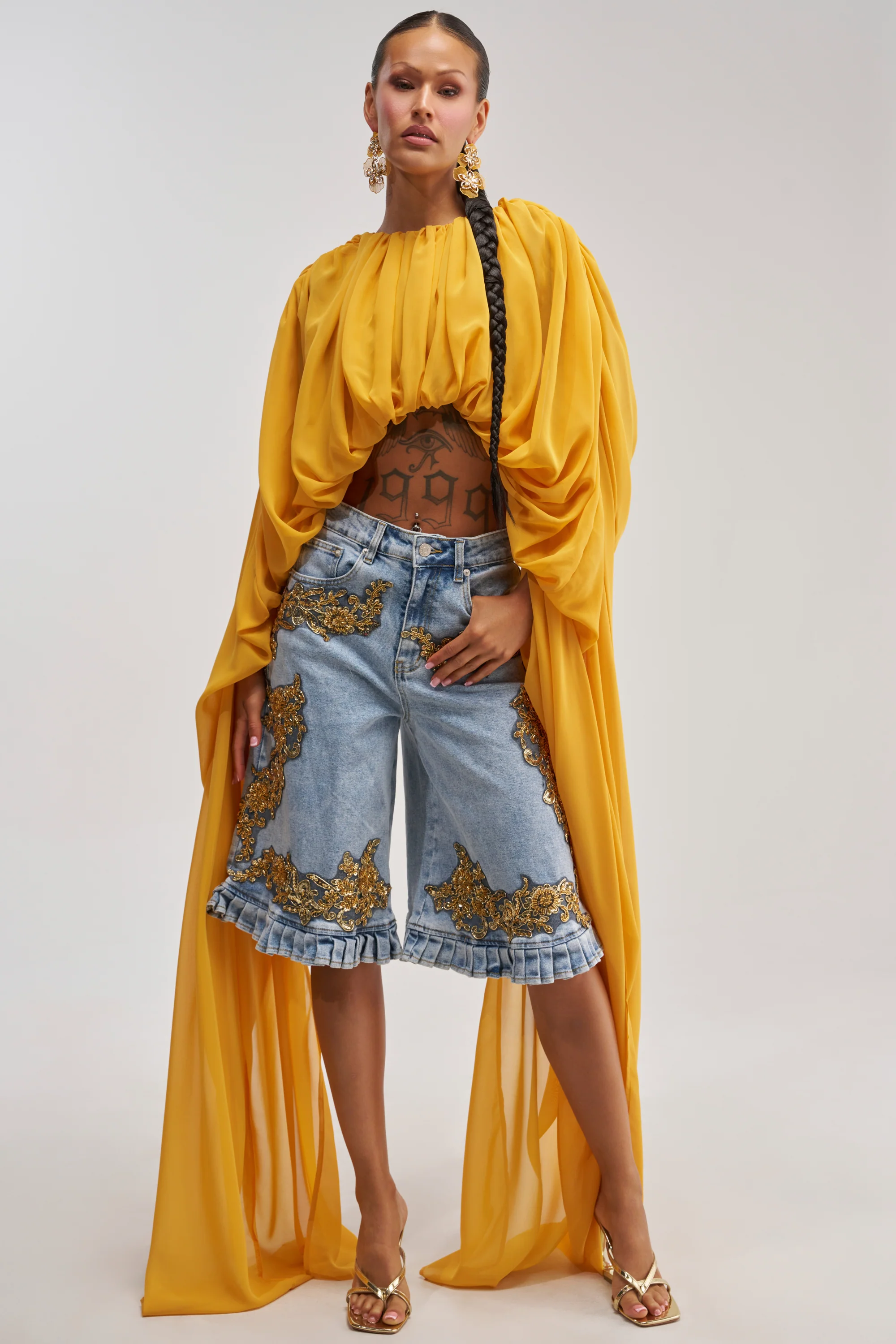 FLY WITH ME CHIFFON BLOUSE - Akira Store