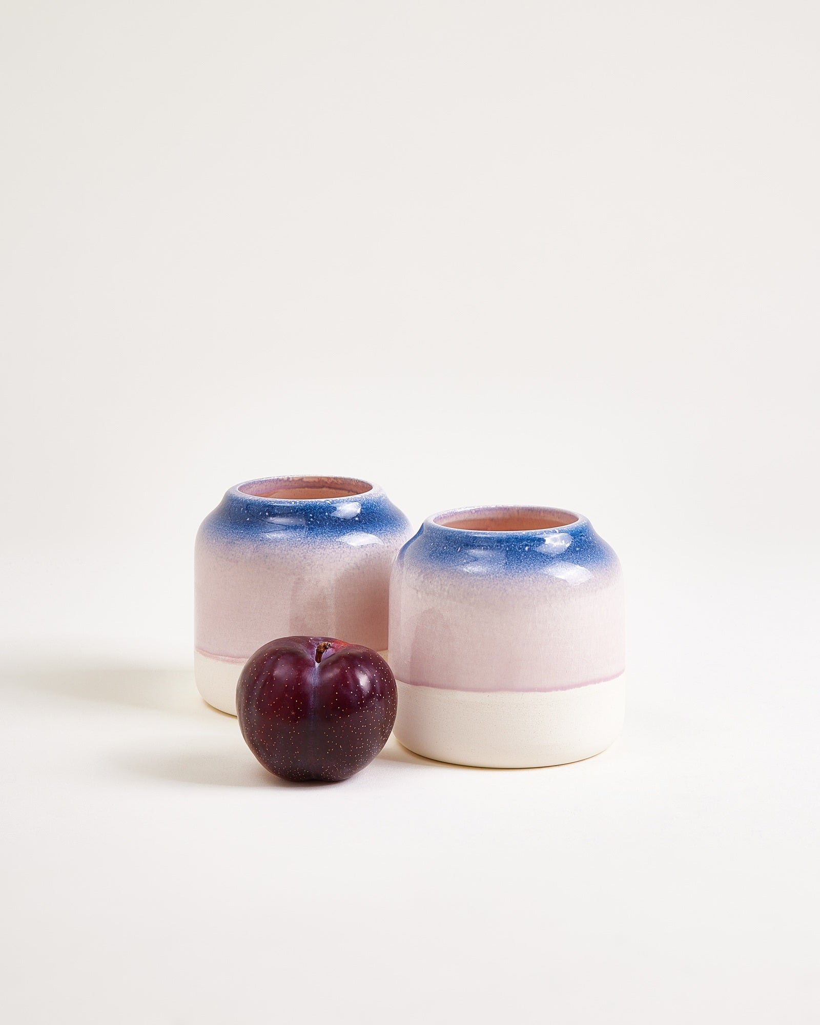 BEBÉ - VASE S SPECKLED BLUE PINK