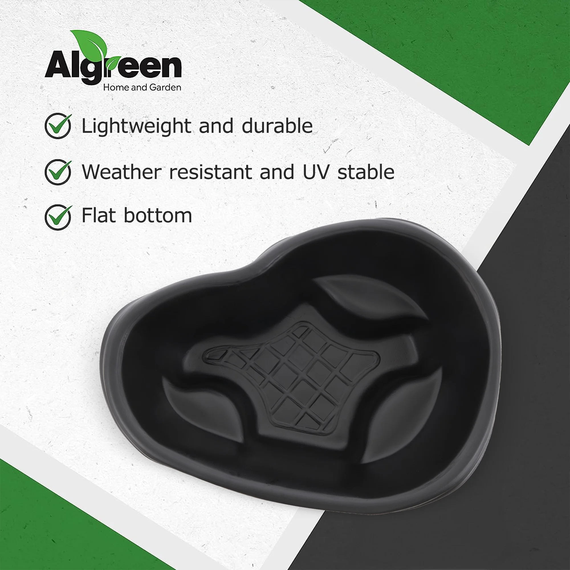 Rigid Plastic Pond Liner, 33 Gallon Base Accessory for Backyard Ponds Avonlea - Image 4