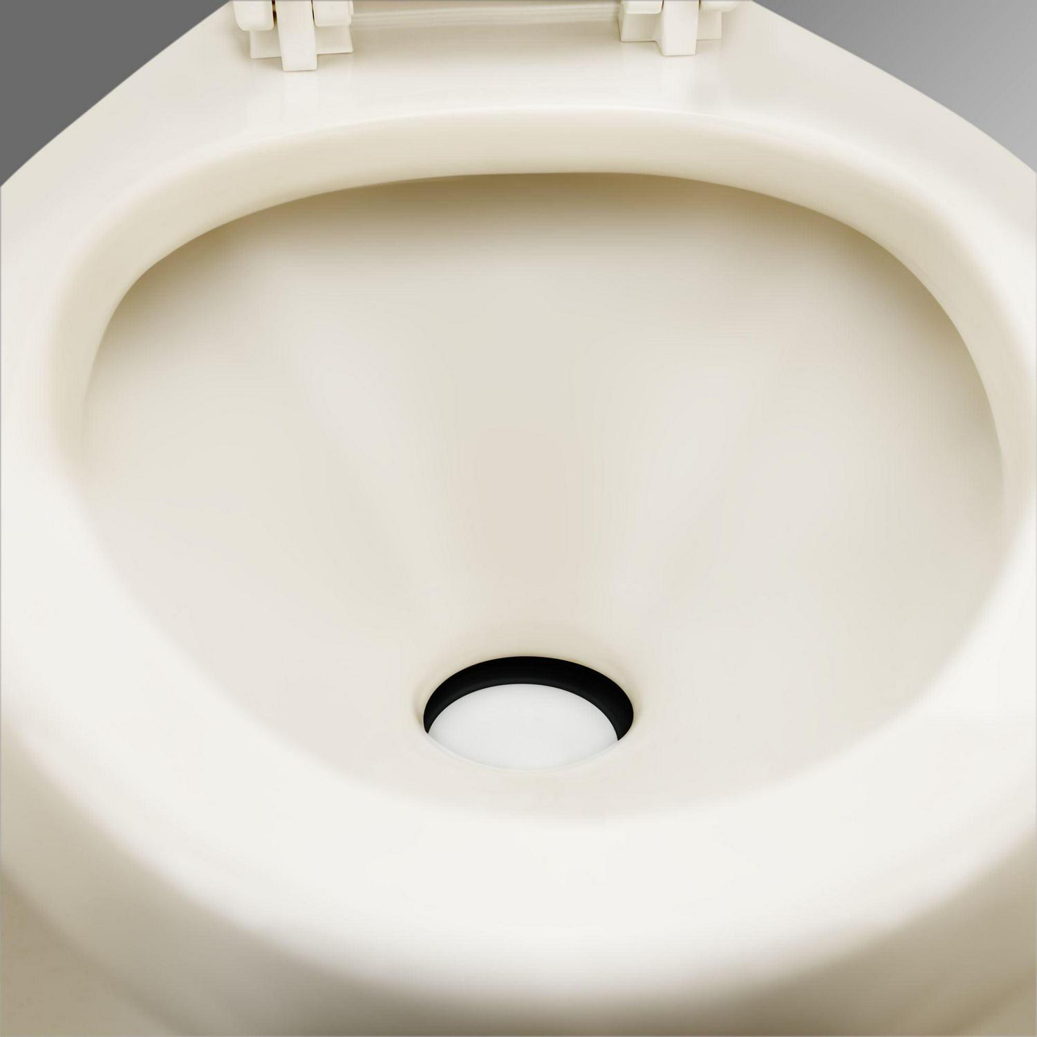 320 RV Toilet Gravity Flush with enameled wood seat Standard Height Flush with Foot Pedal for RVs. Trailers. and Outdoor Campers - Image 6