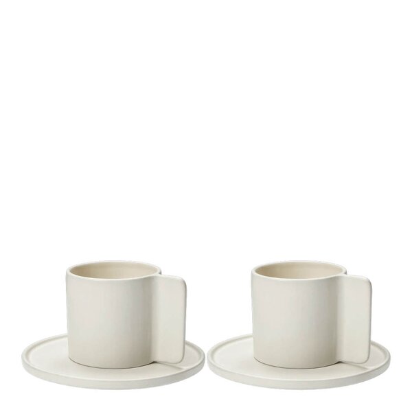 The Lungo kopp 18 cl 2 stk beige