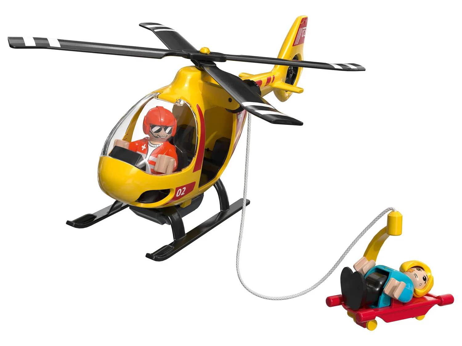 Playtive Vhicules d'intervention ferroviaire avec son et lumire