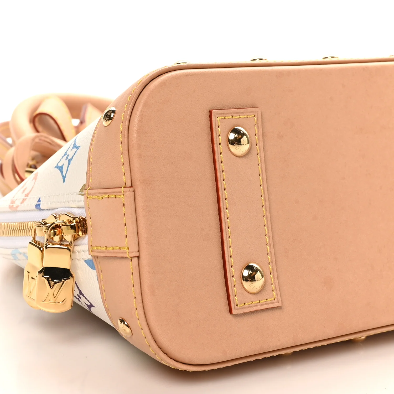 LV x TM Monogram Multicolor Alma BB White