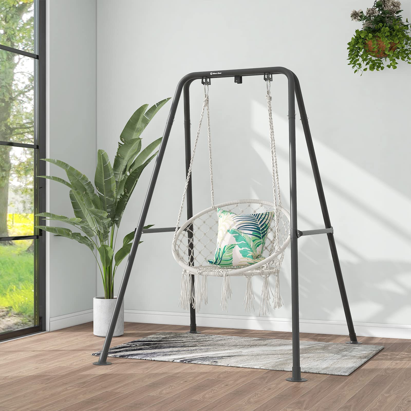 G TALECO GEAR Heavy-Duty Steel Hammock Chair Stand