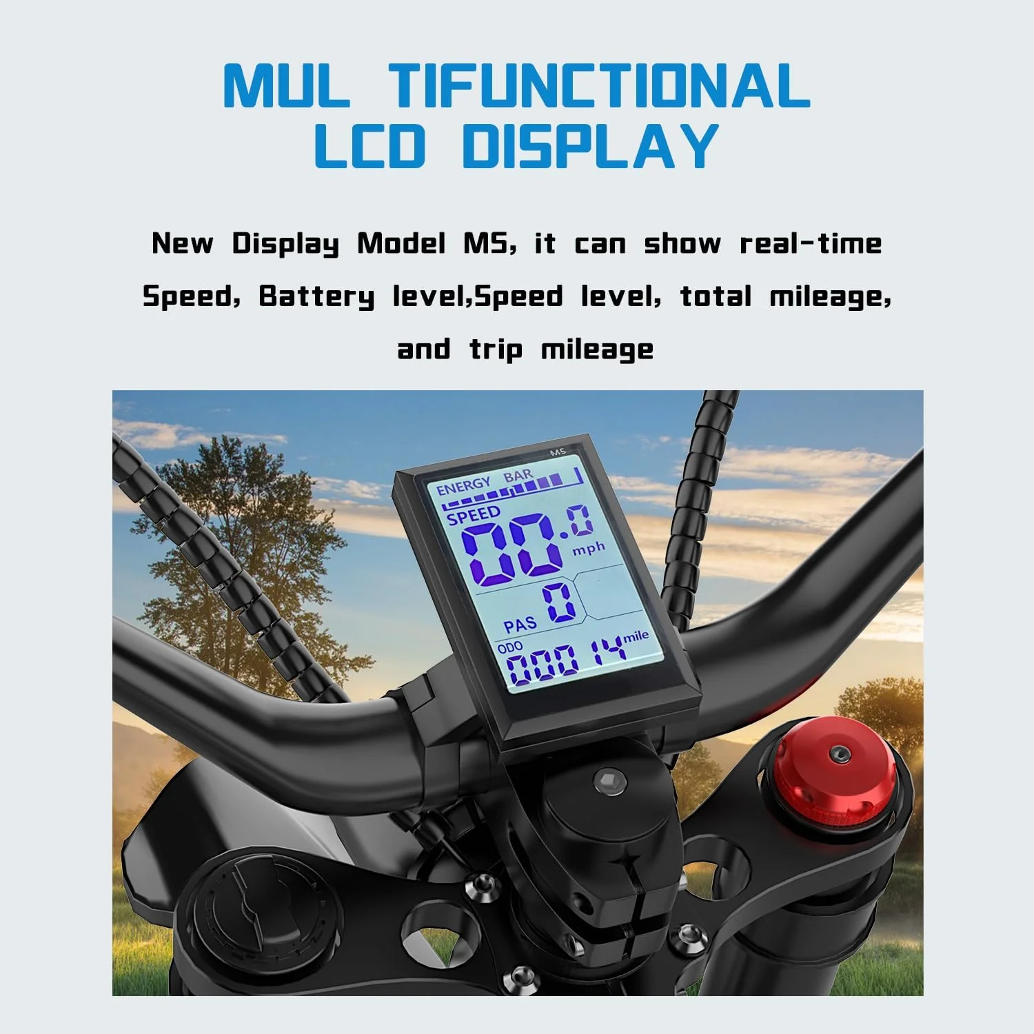 X2 Pro 6000W(Peak) Motor Electric Dirt Bike for Adult, 60V30AH Battery Electric Motorcycle,50MPH Speed Electric Bicycle,19x2'' Full Suspension/Hydraulic Brake - Image 5