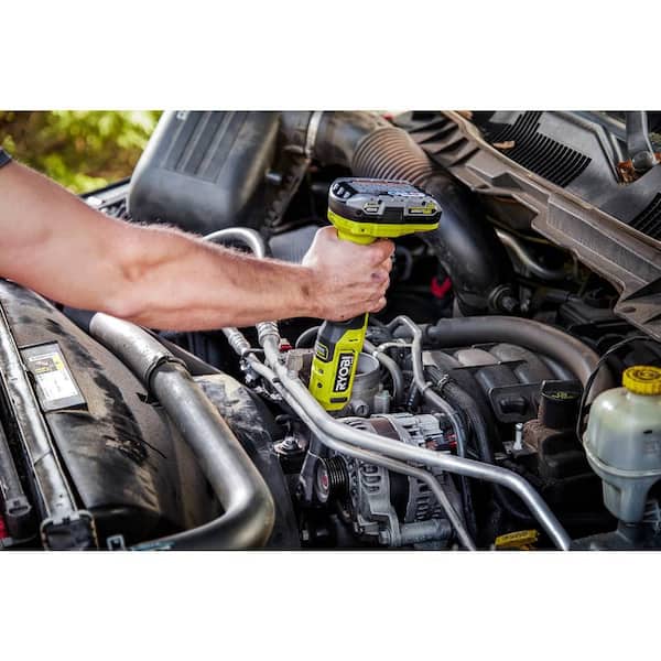 ONE+ 18V Brushless Cordless 2 Tool Combo Kit w/1/4 in Extended Reach Ratchet 3/8 in Extended Reach Ratchet (ToolsOnly) Image 9