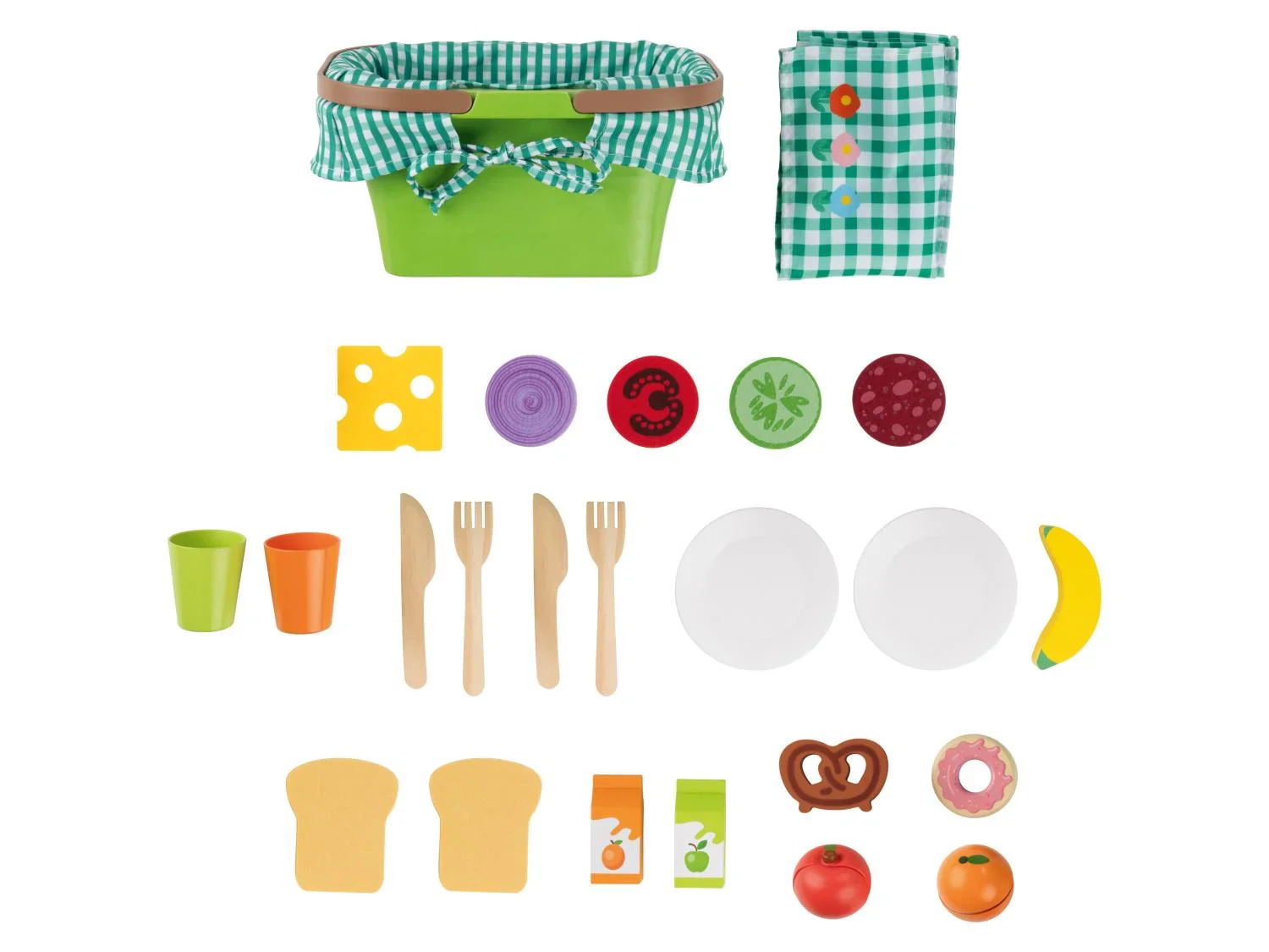 lupilu Set de jeu d'aliments