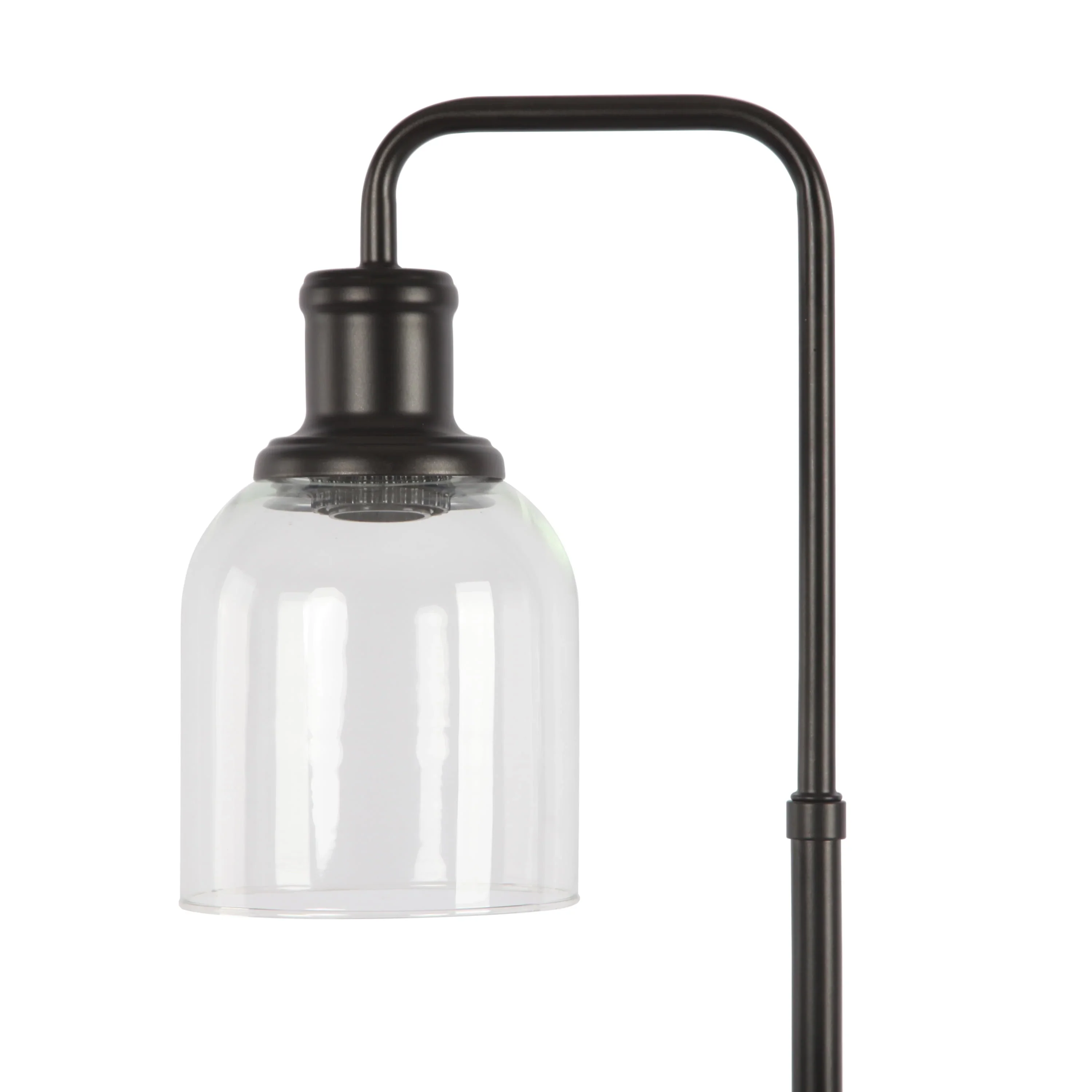 Better Homes & Gardens Antique Bronze Desk Lamp with AC Outlet, Bronze Finish